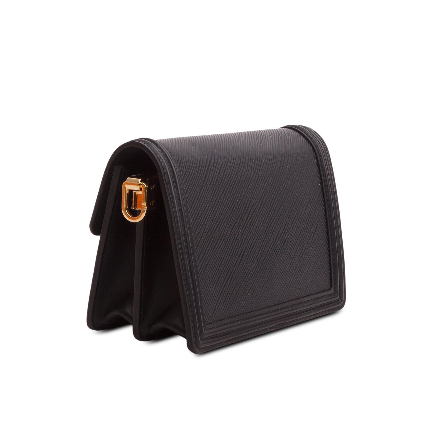 Louis Vuitton 2024 Black Epi Dauphine Mini w/ Box, Receipt & Straps