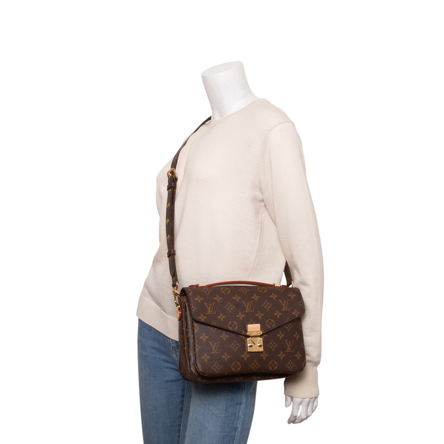 Louis Vuitton Monogram Pochette Metis w/ Strap