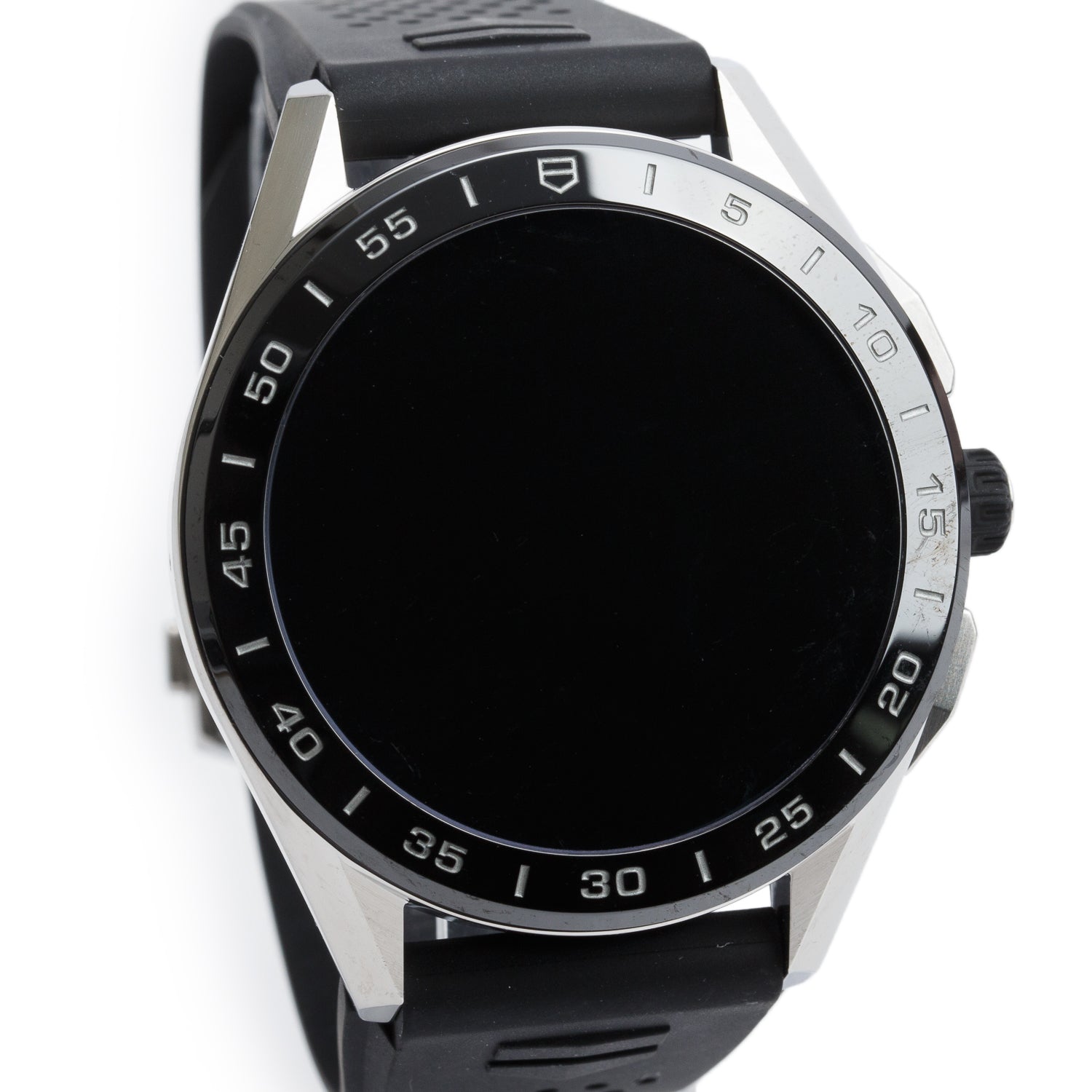 Tag Heuer Stainless Steel Connected 45 MM Digital Watch SBG8A w/ Box, Papers & Charger
