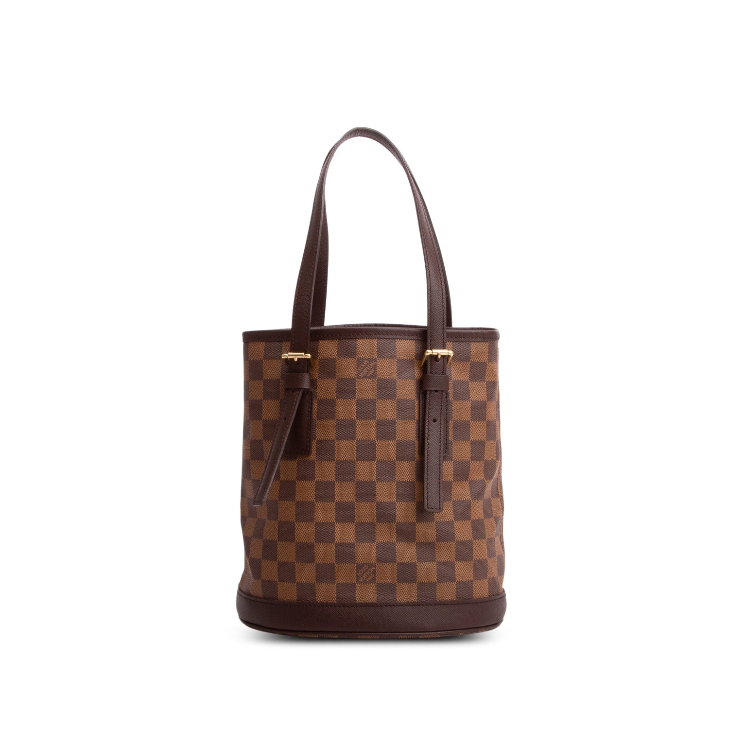 Louis Vuitton Damier Ebene Marais Bucket Bag 23 w/ Pouch