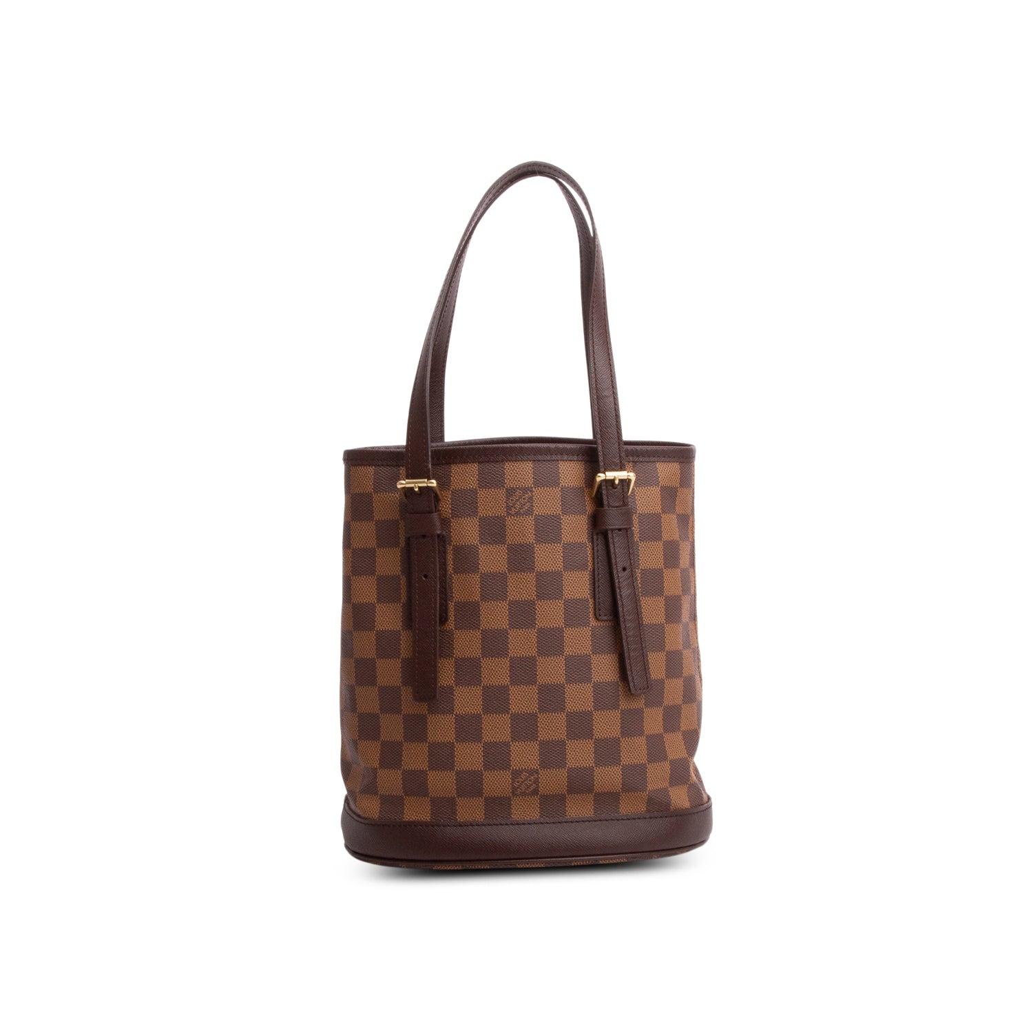Louis Vuitton Damier Ebene Marais Bucket Bag 23 w/ Pouch