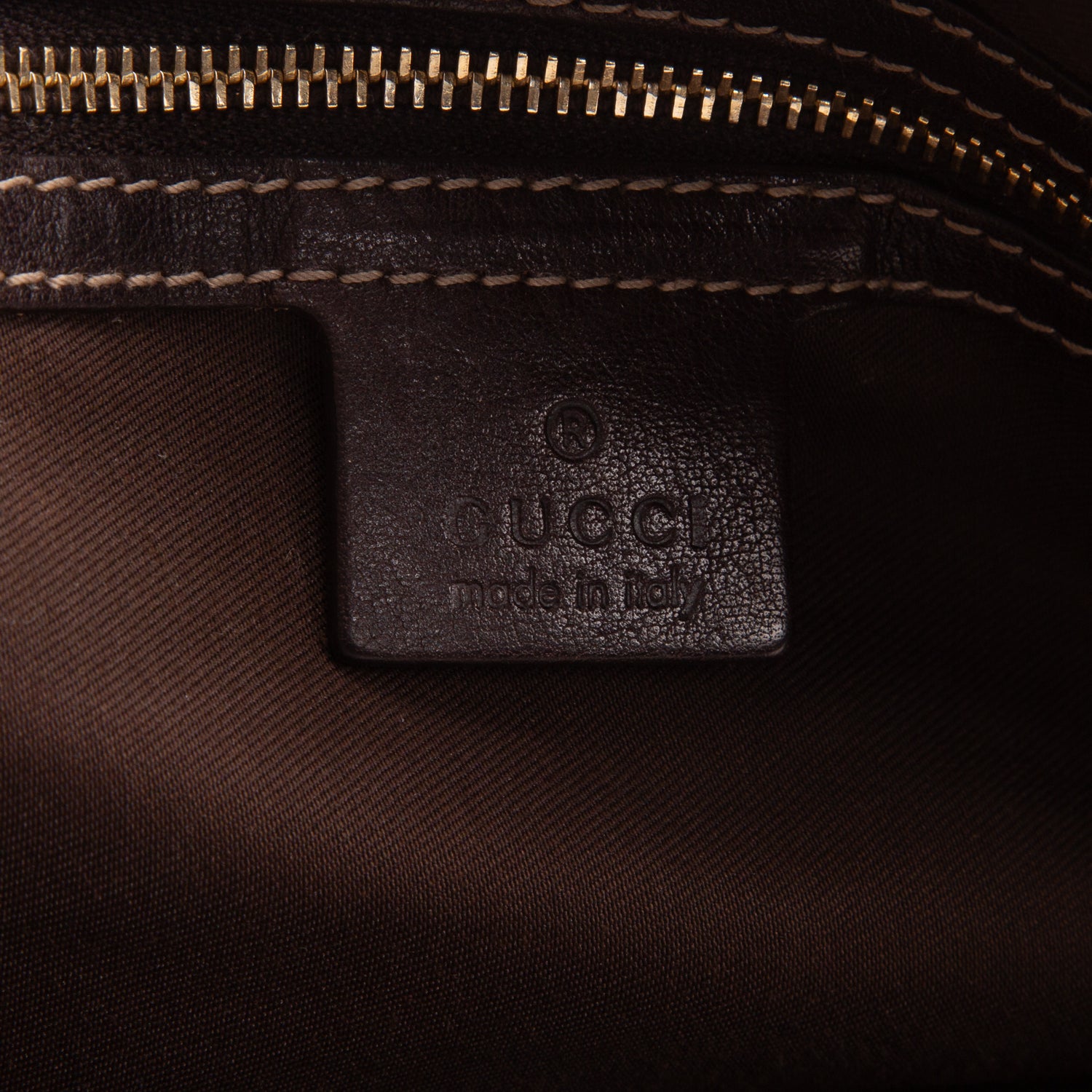 Gucci Brown Monogram Medium Pelham Shoulder Bag