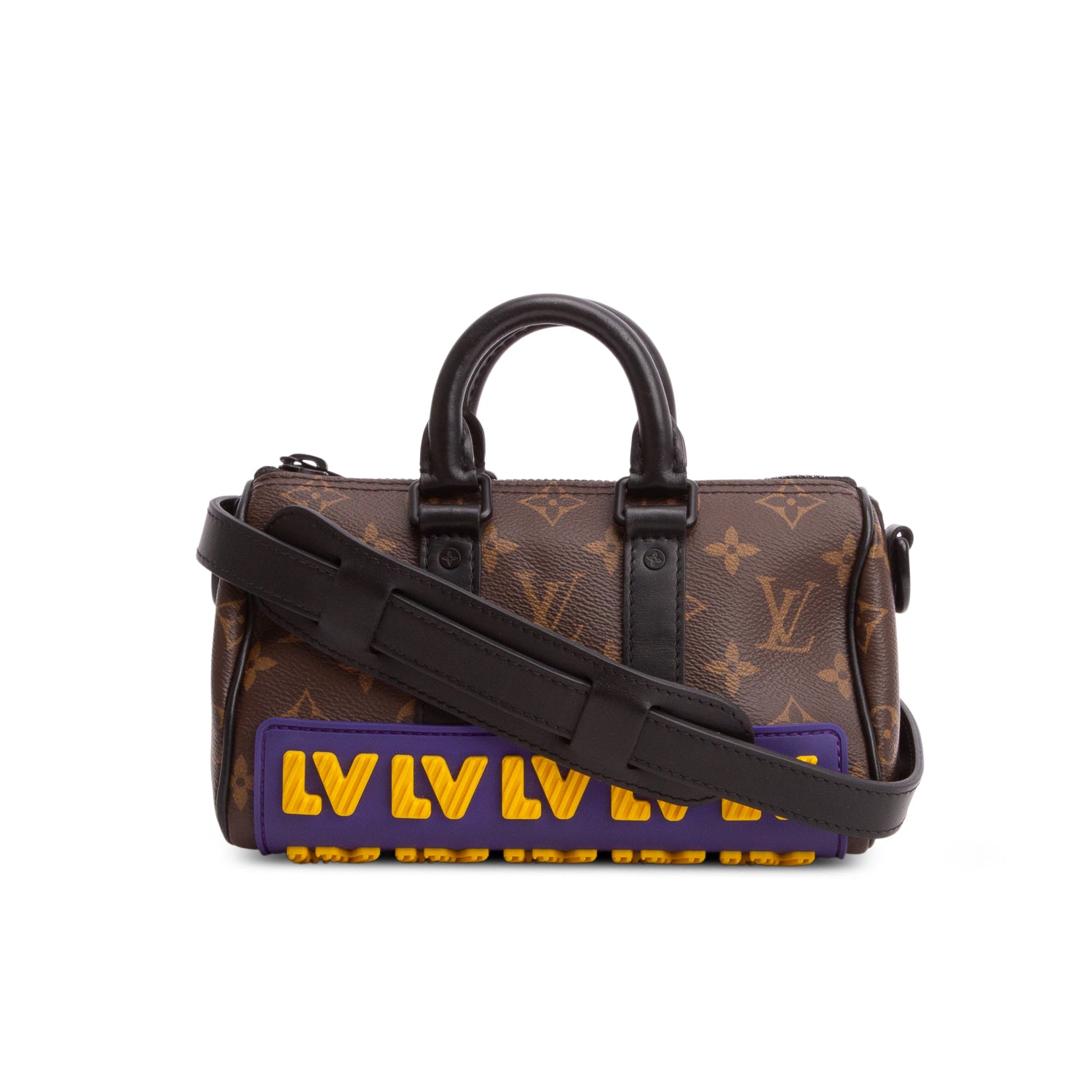 Louis Vuitton Monogram LV Rubber Keepall XS w/ Strap