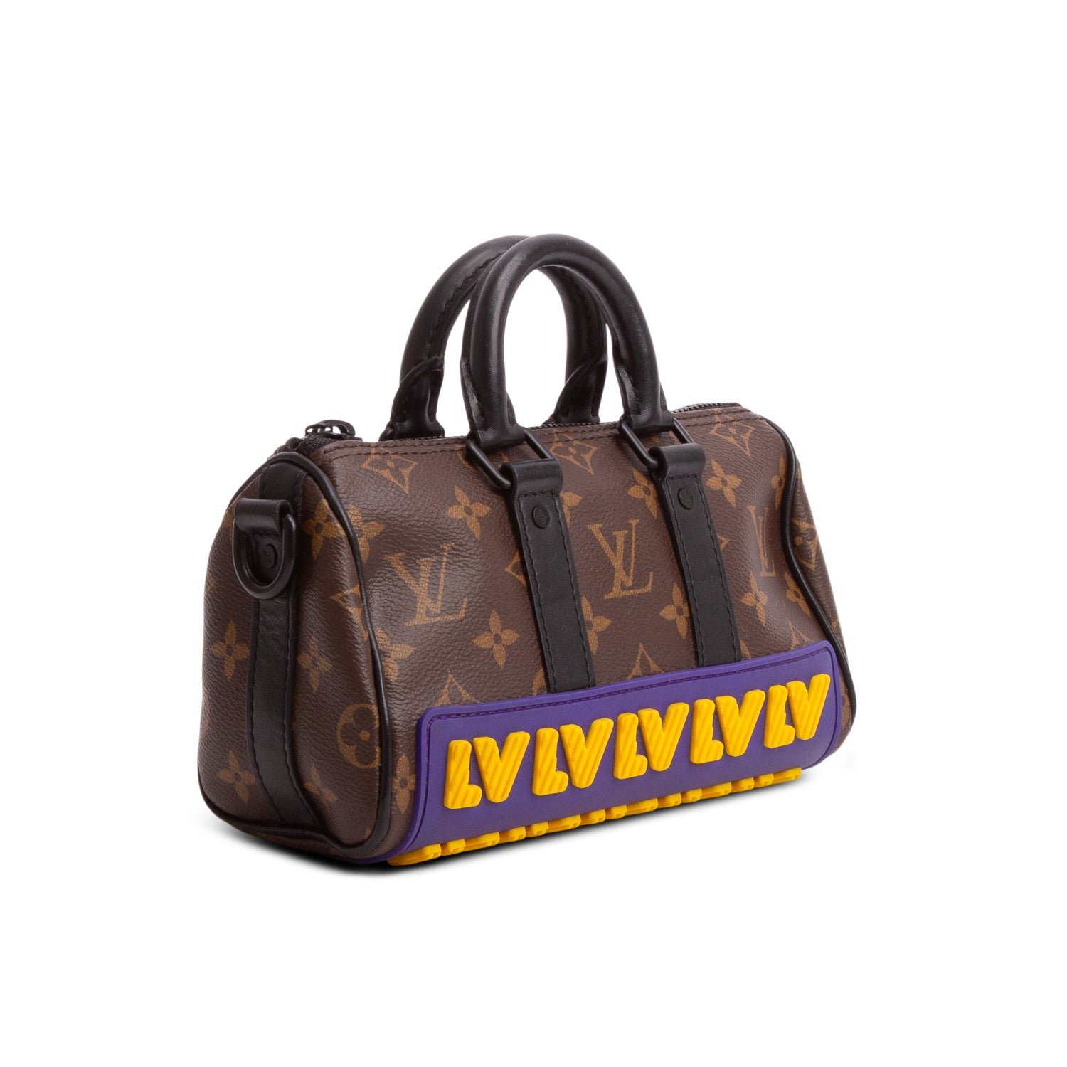 Louis Vuitton Monogram LV Rubber Keepall XS w/ Strap