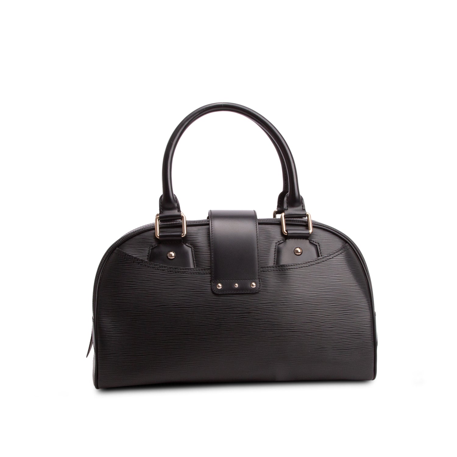 Louis Vuitton Black Epi Bowling Montaigne GM
