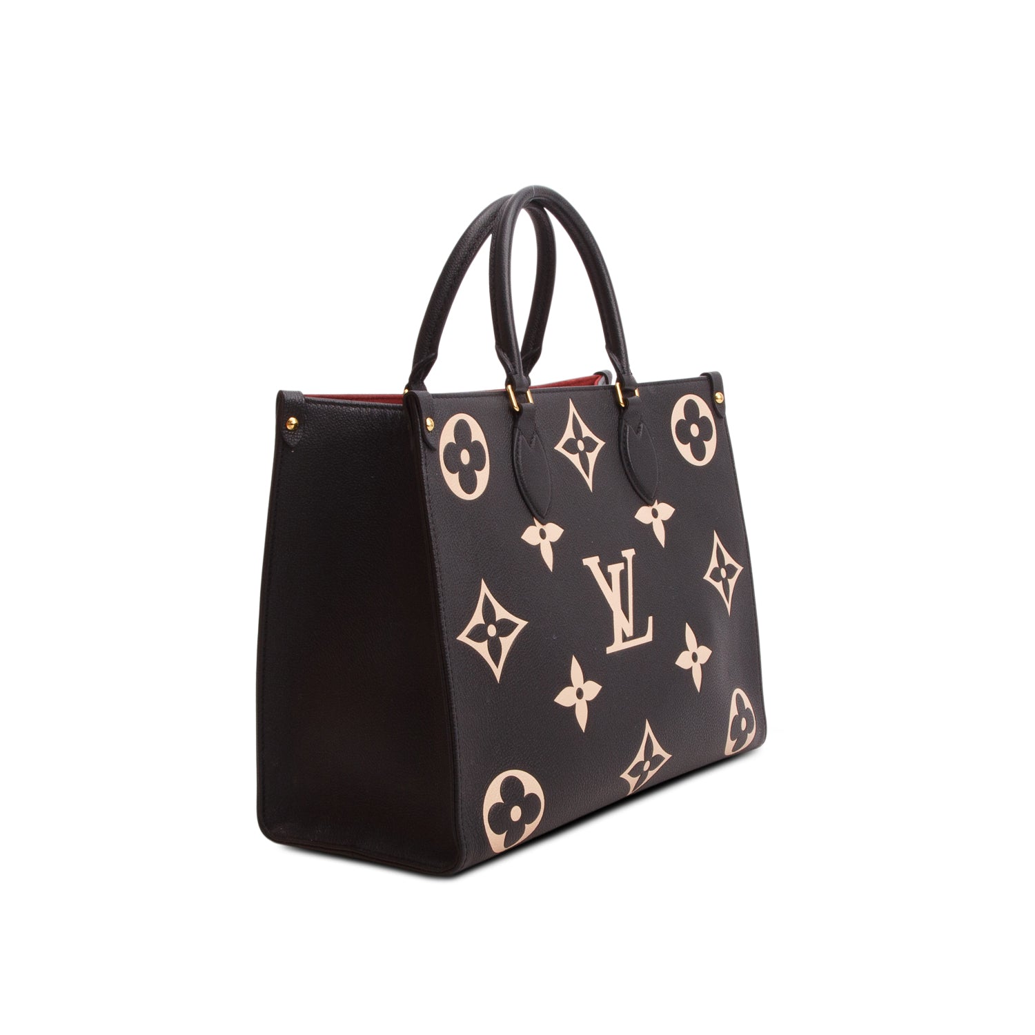 Louis Vuitton Black Empreinte Monogram Giant OnTheGo MM w/ Box
