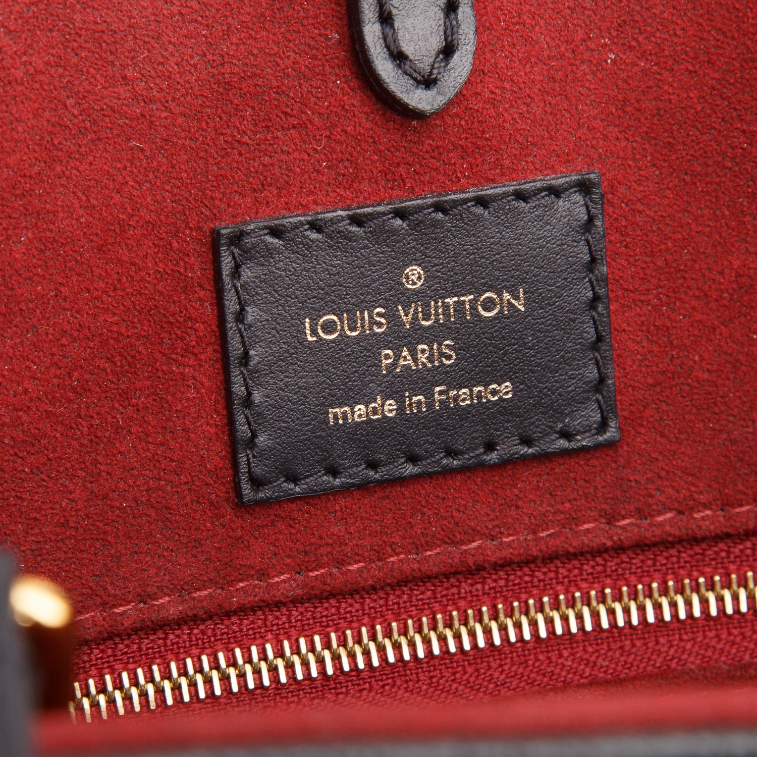 Louis Vuitton Black Empreinte Monogram Giant OnTheGo MM w/ Box