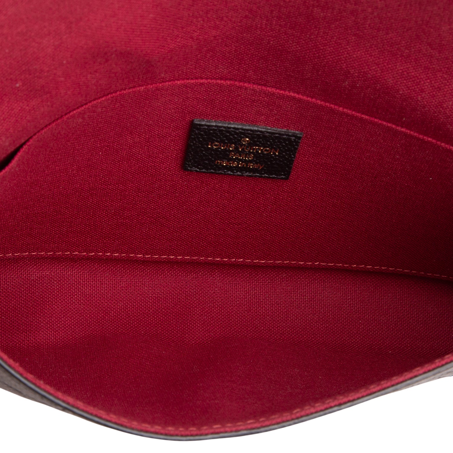 Louis Vuitton 2022 Black Monogram Empreinte Leather Felicie Pochette w/ Box, Inserts & Receipt