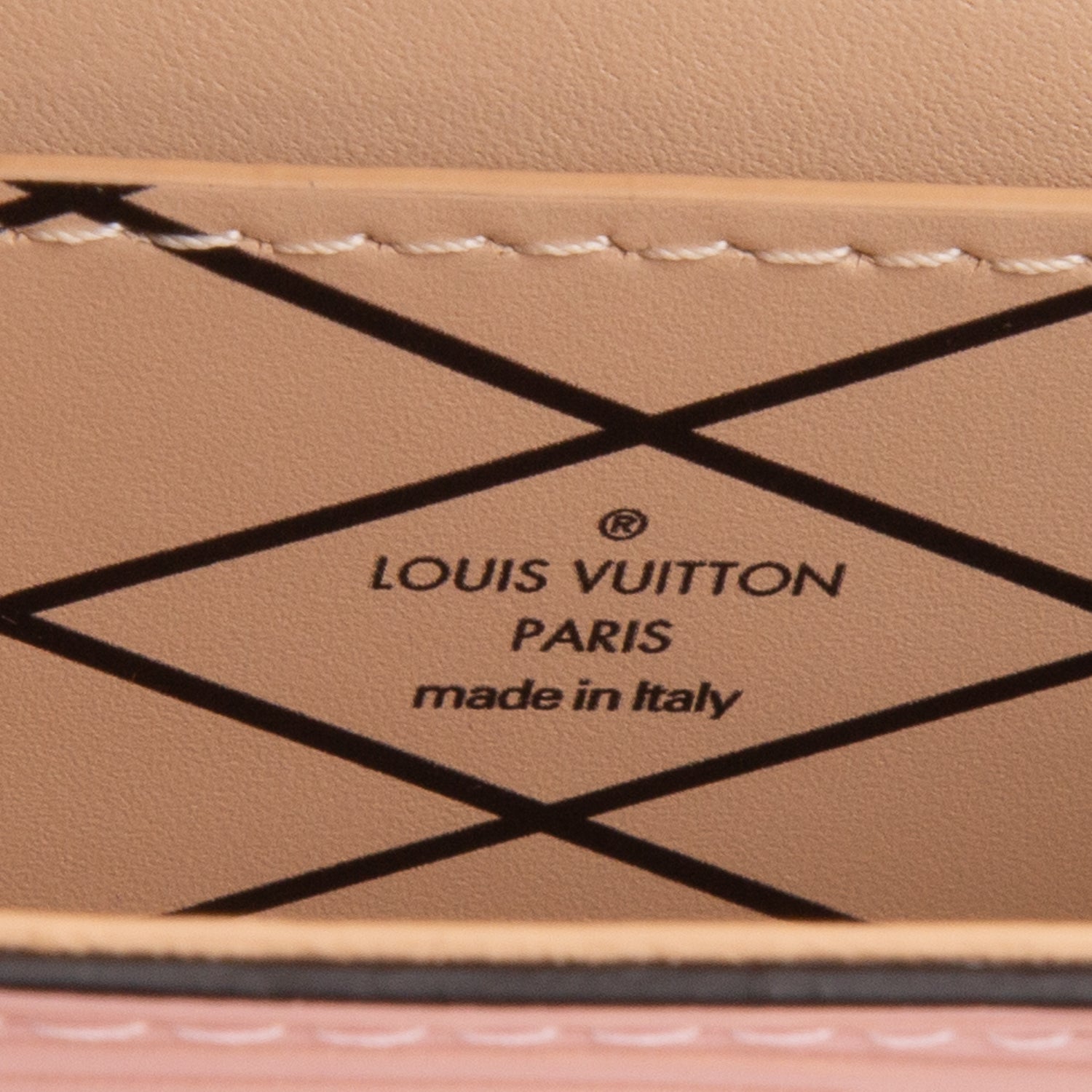Louis Vuitton Pink Epi Essential Trunk NM w/ Box & Chain