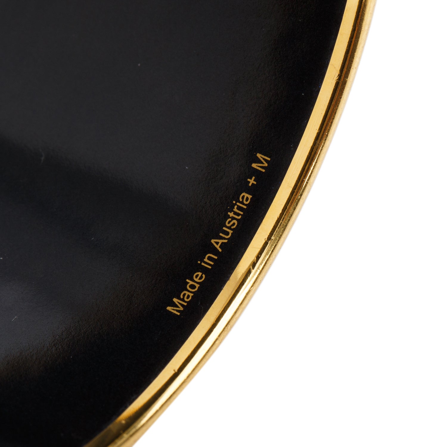 Hermes Gold-Plated Black/Multicolour 'Tohu Bohu' Enamel Extra Wide Bangle