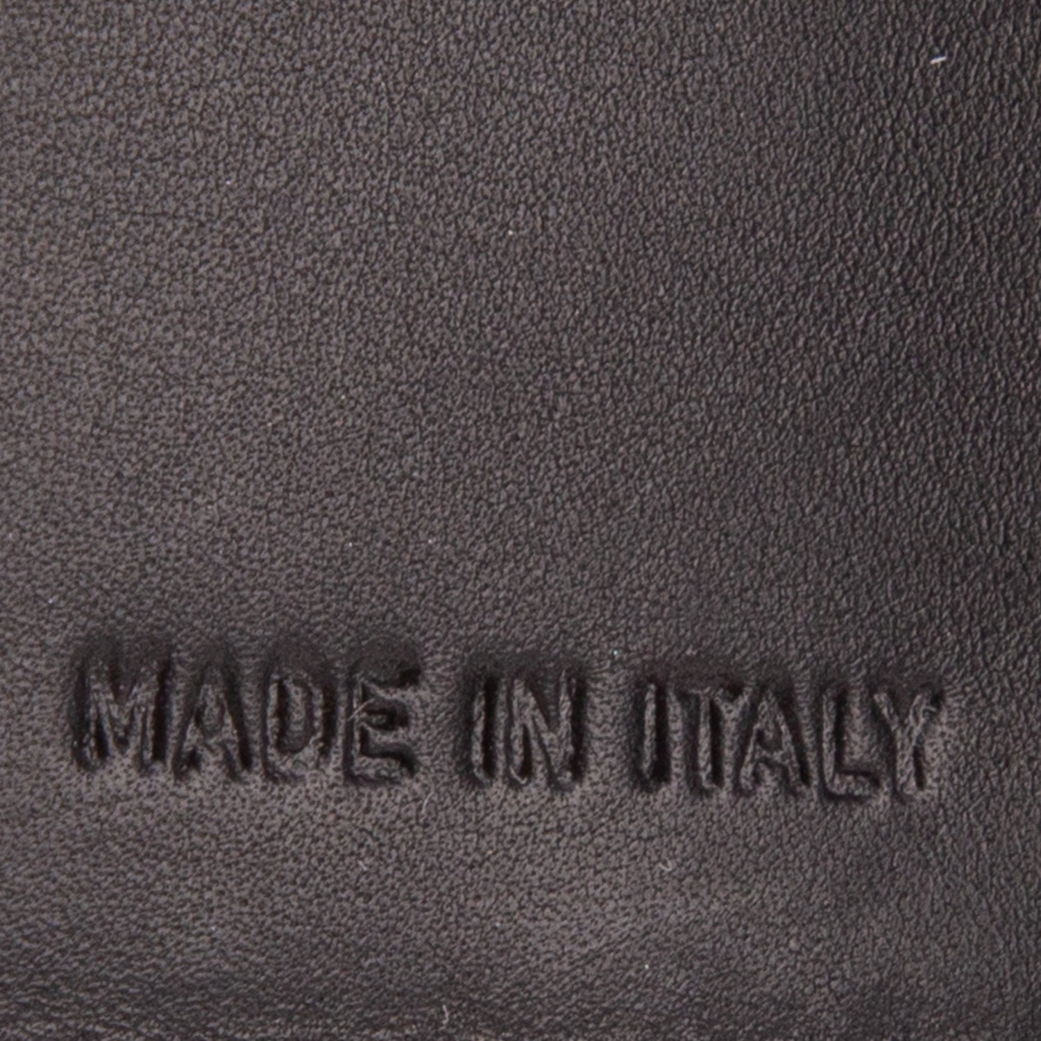 Prada Black Spazzolato Trifold Compact Wallet w/ Box