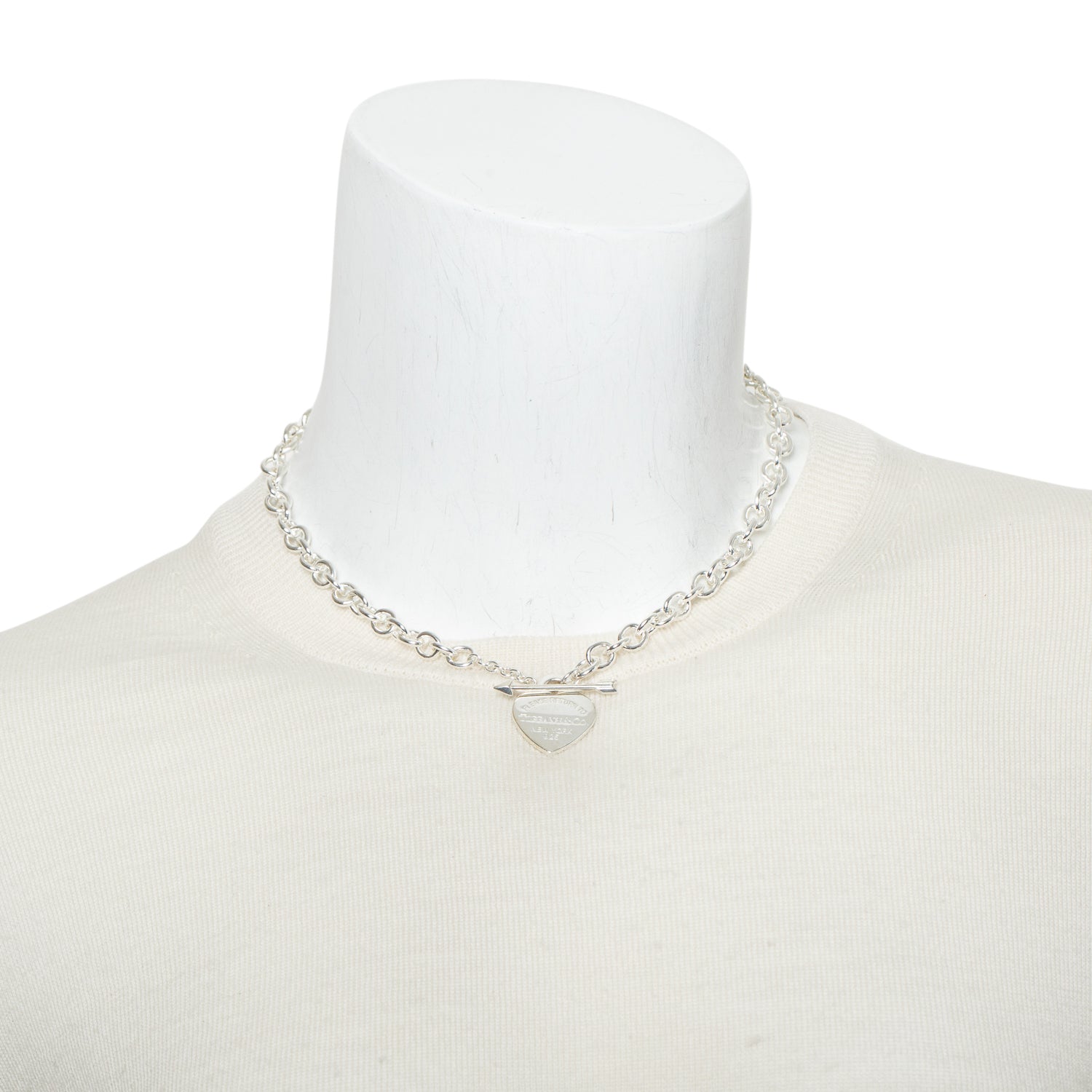 Tiffany & Co. Sterling Silver Return to Tiffany Lovestruck Heart Tag T ...