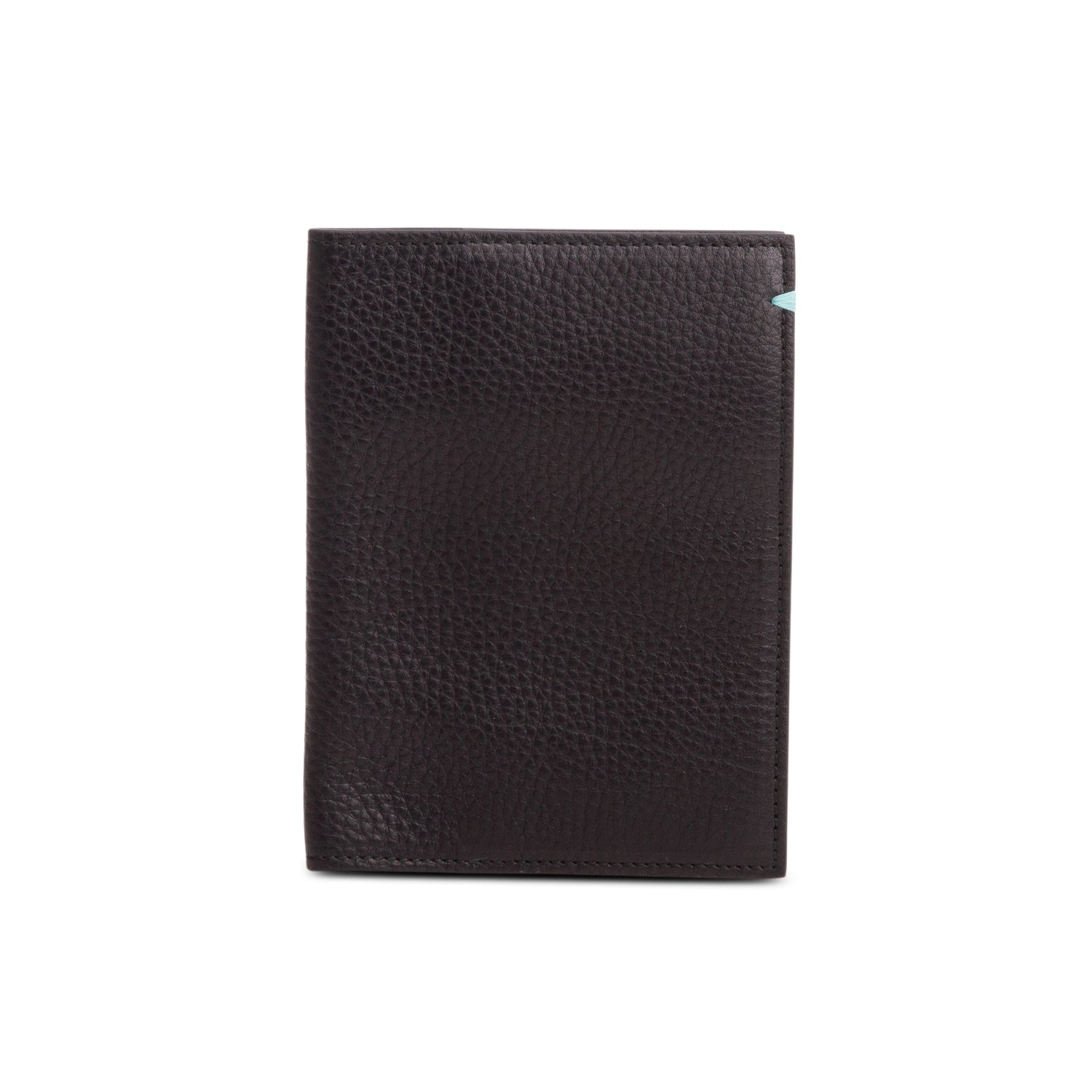 Tiffany & Co. Black Grained Leather Passport Holder w/ Box – OLIVER'S