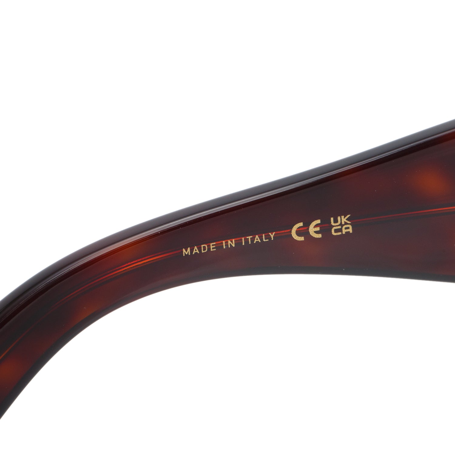 Valentino  VLS-180 Brown Havana Acetate Vlogo Oversized Square Sunglasses w/ Box & Case