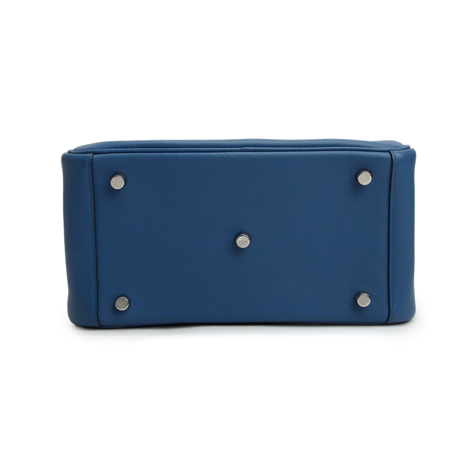 Hermes Bleu Paradis Evercolor Leather Lindy 26