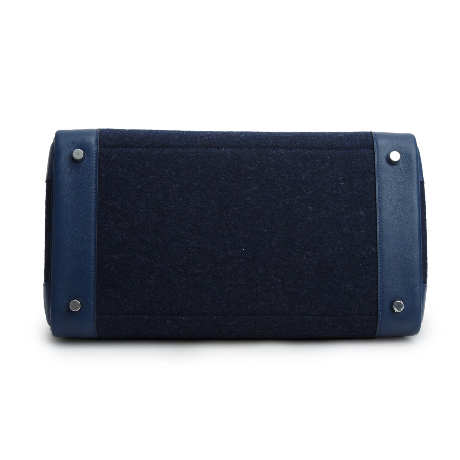 Hermes Bleu de Malte/Bleu Nuit Swift Feutre Birkin 35 w/ Box & Receipt