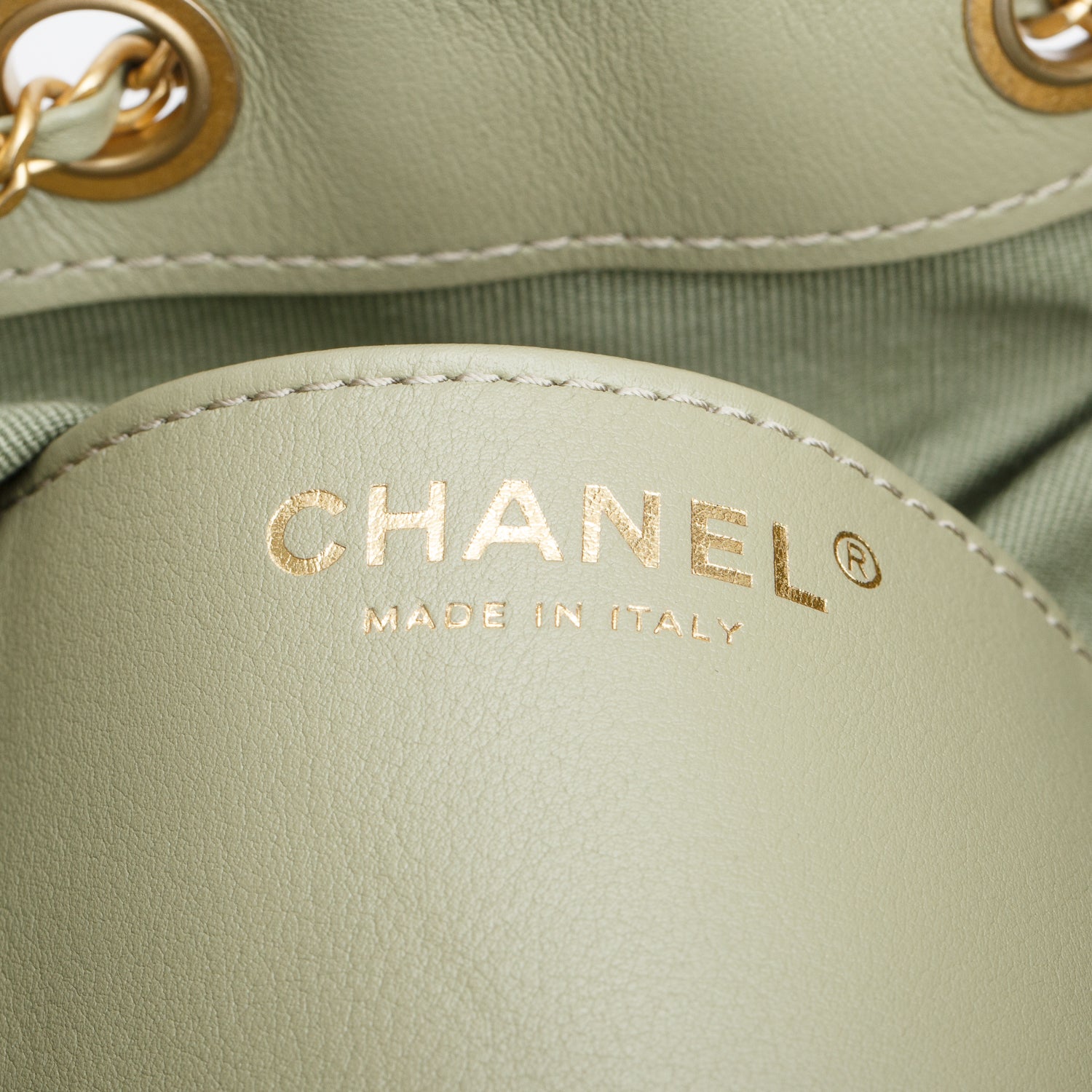 Chanel 2023 Green Suede 25 Small Handbag w/ Box & Receipt