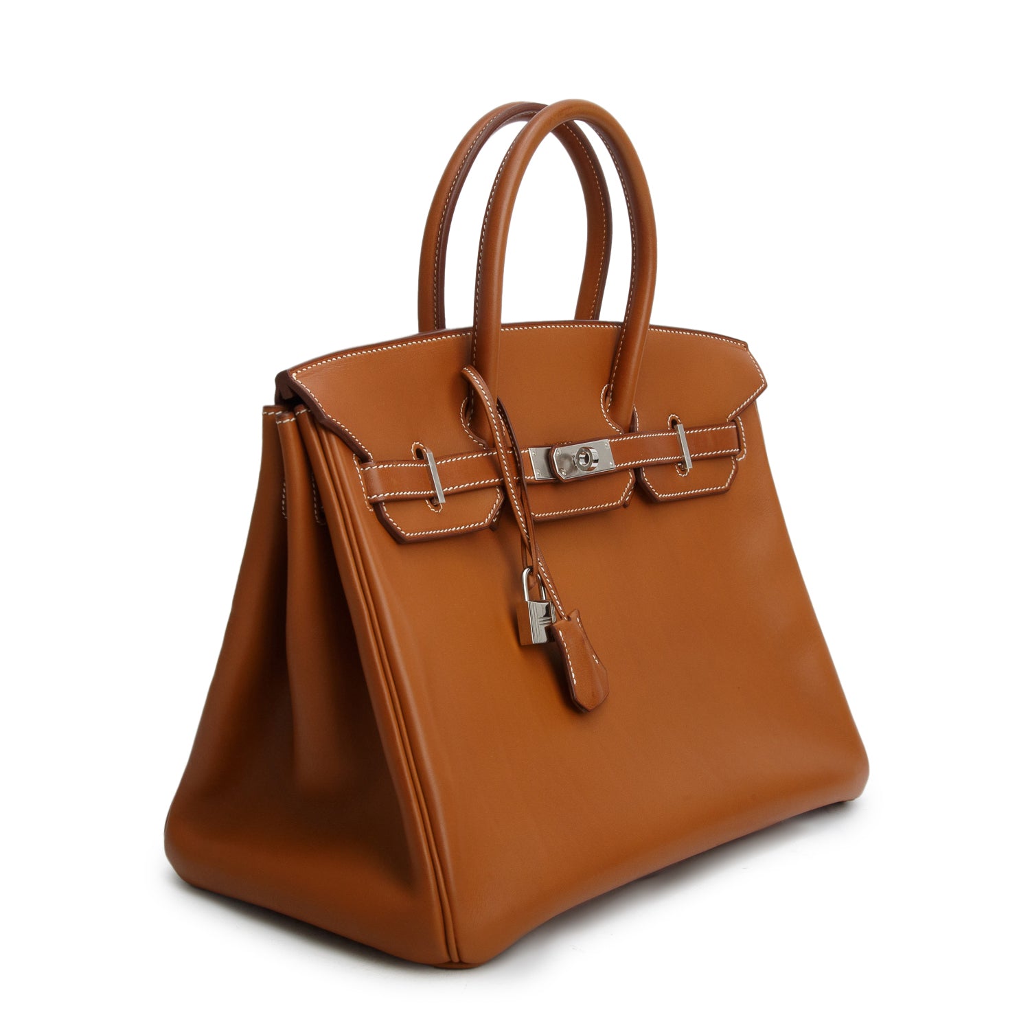 Hermes Gold Vache Natural Leather Birkin 35