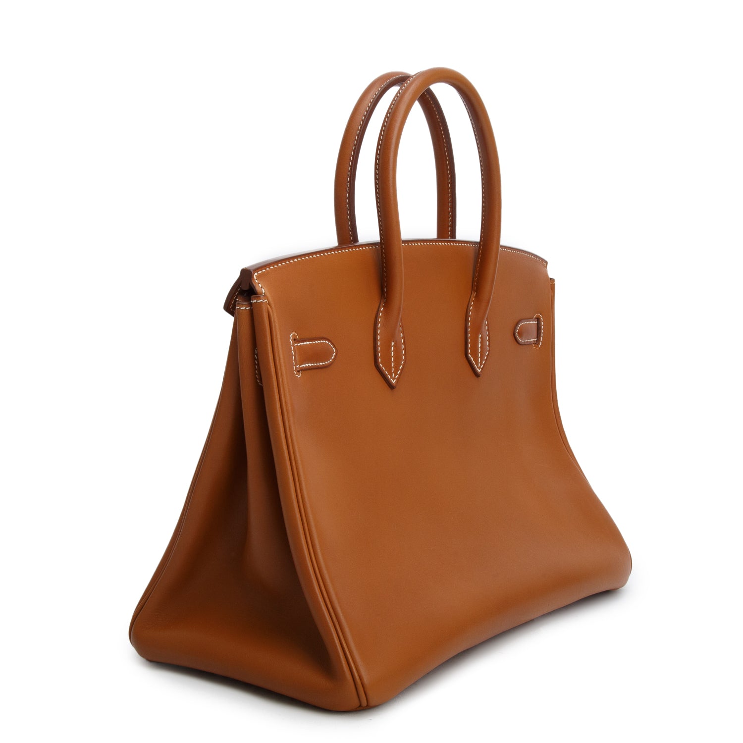 Hermes Gold Vache Natural Leather Birkin 35