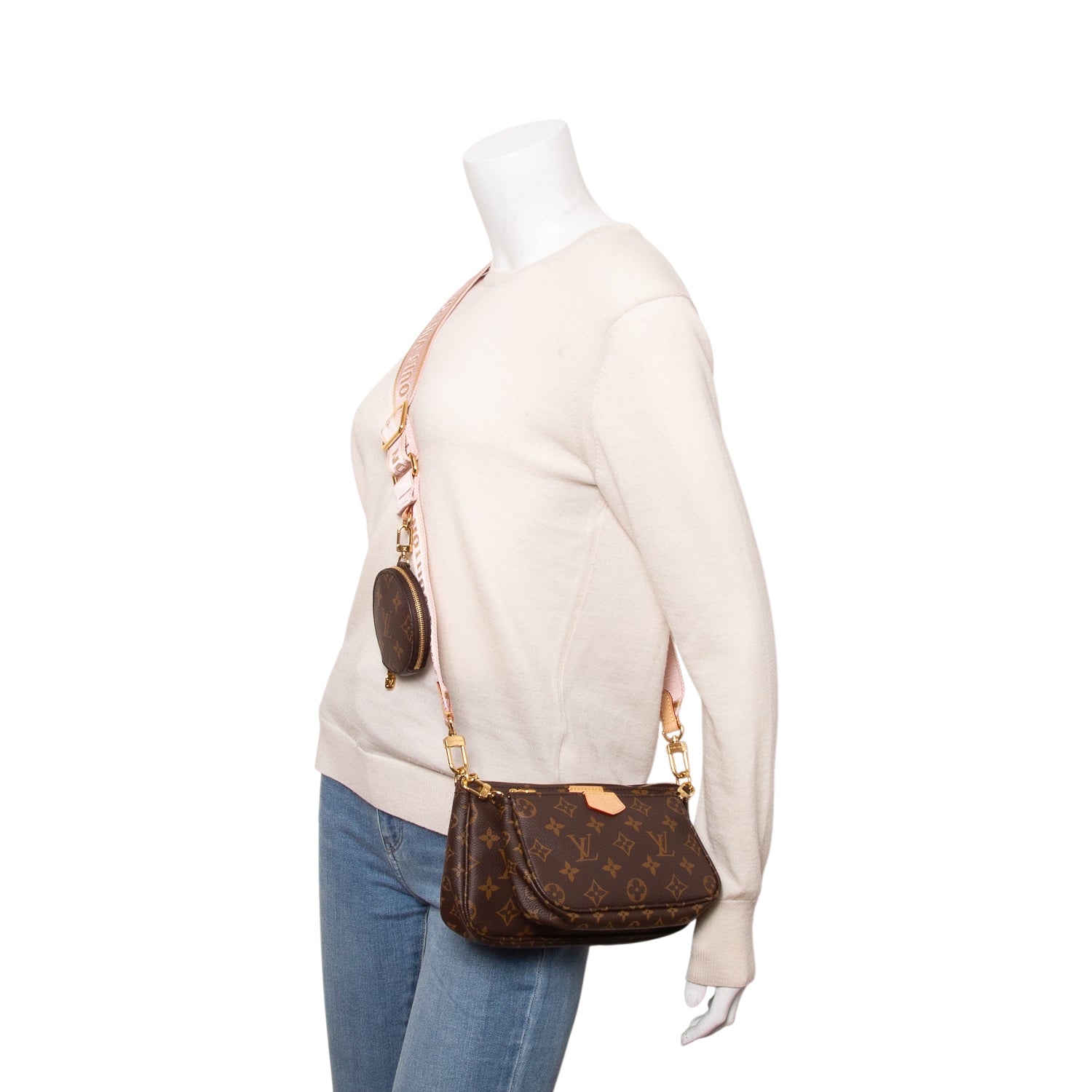 Louis Vuitton Monogram Multi Pochette Accessories w/ Straps