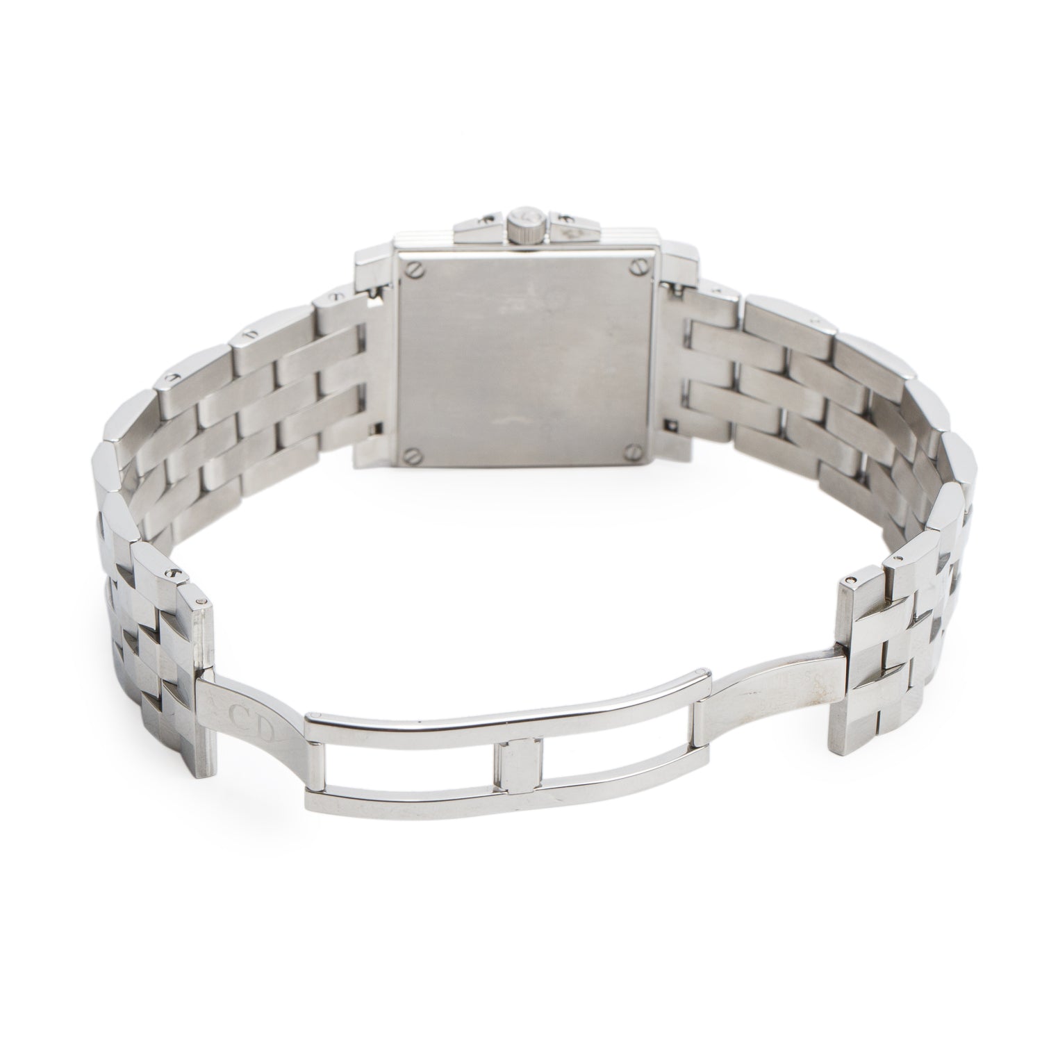 Christian Dior Stainless Steel Monsieur 27 MM Quartz Watch Beige Dial D71-100