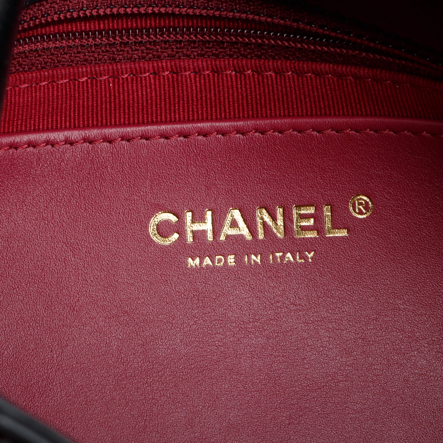 Chanel Black Shiny Lambskin Chain Single Flap