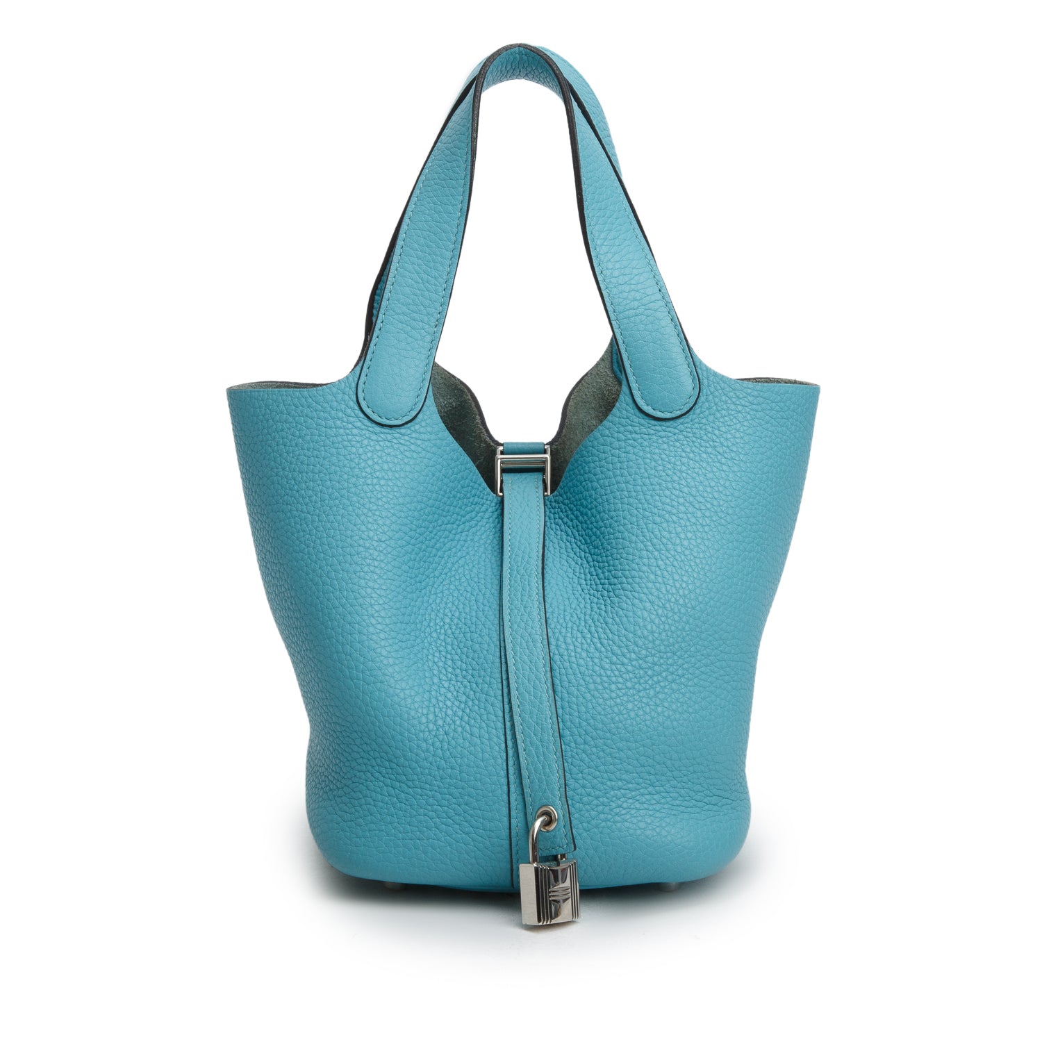 Hermes Bleu Saint Cyr Taurillon Clemence Picotin Lock 18