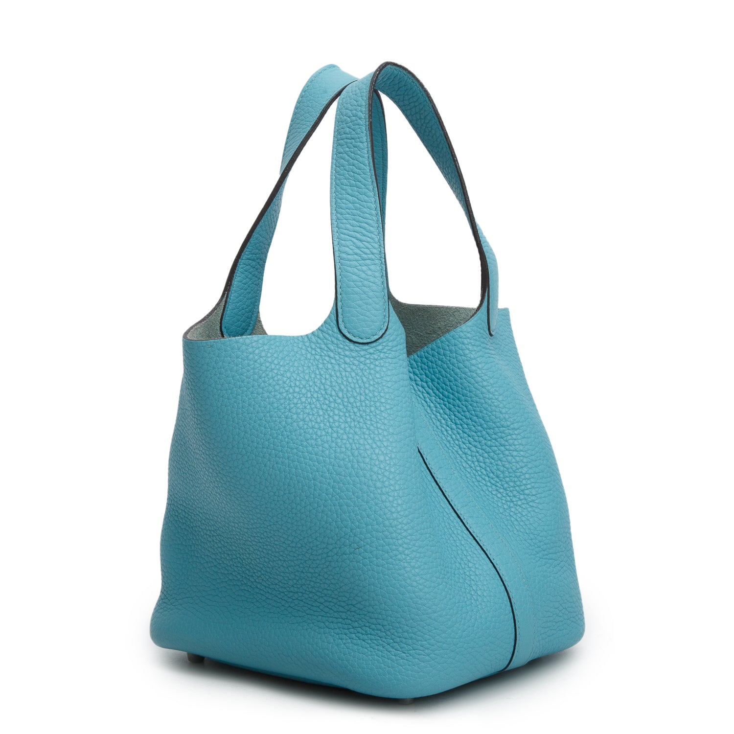 Hermes Bleu Saint Cyr Taurillon Clemence Picotin Lock 18