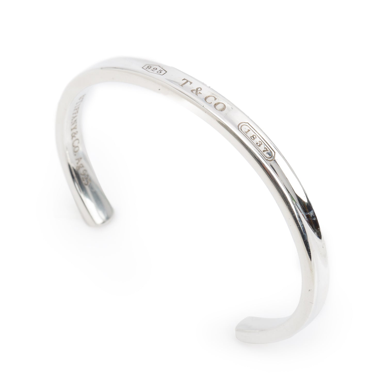 Tiffany & Co. Sterling Silver 1837 Narrow 5 MM Cuff