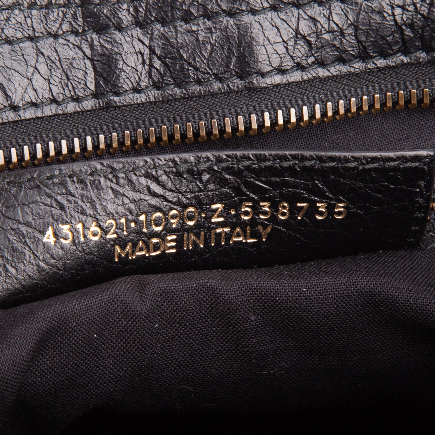 Balenciaga Black Agneau Graffiti Small Classic City Bag