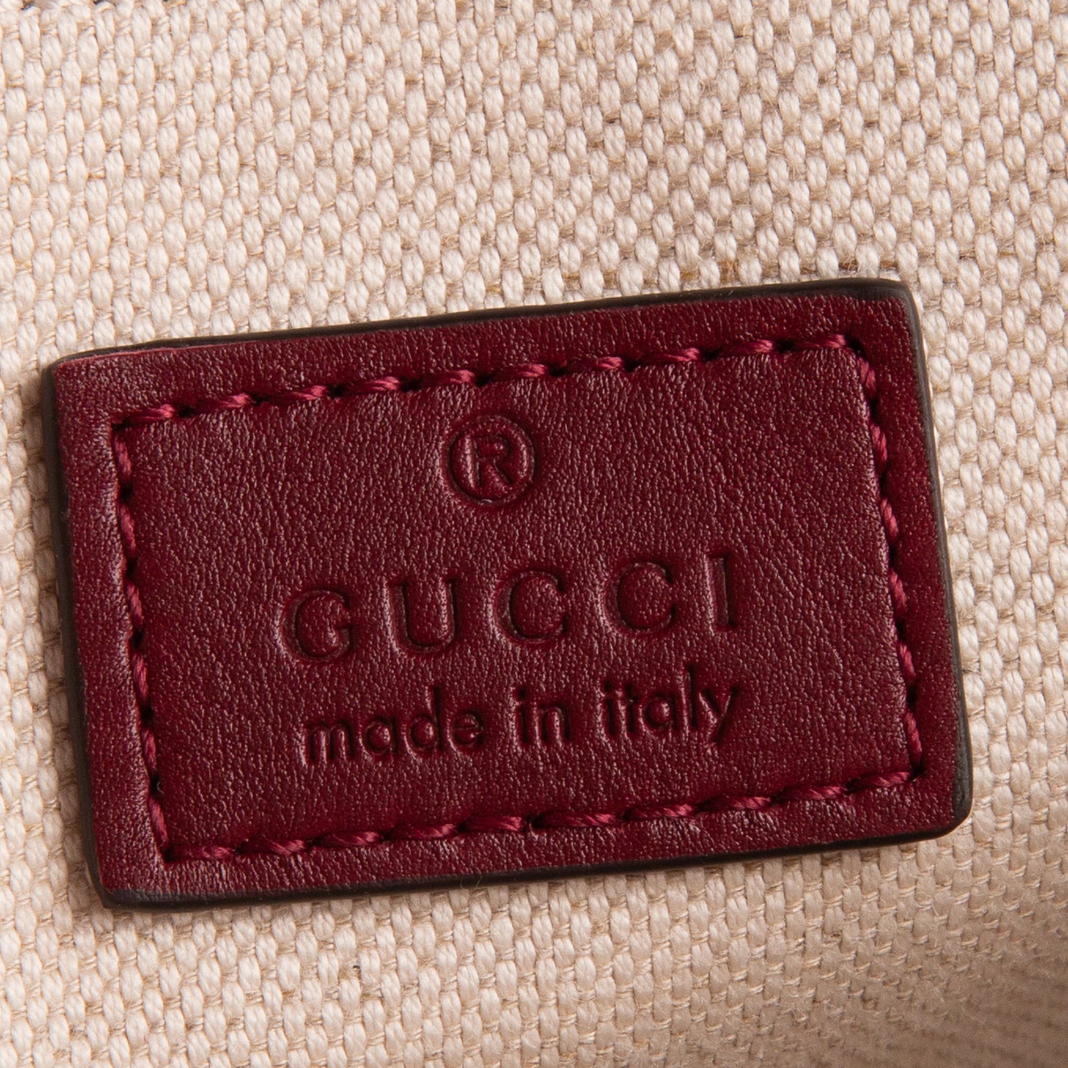 Gucci Burundy Arabella Calfskin Horsebit 1955 Medium Shoulder Bag