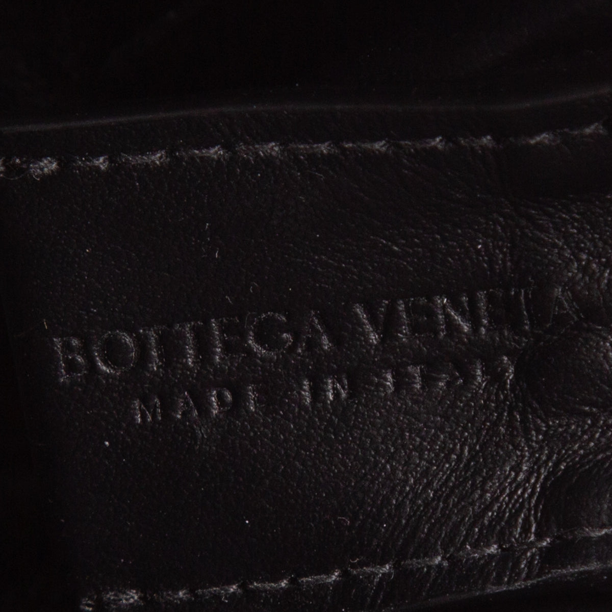 Bottega Veneta Black Nappa Intrecciato Mini Loop Camera Bag w/ Box