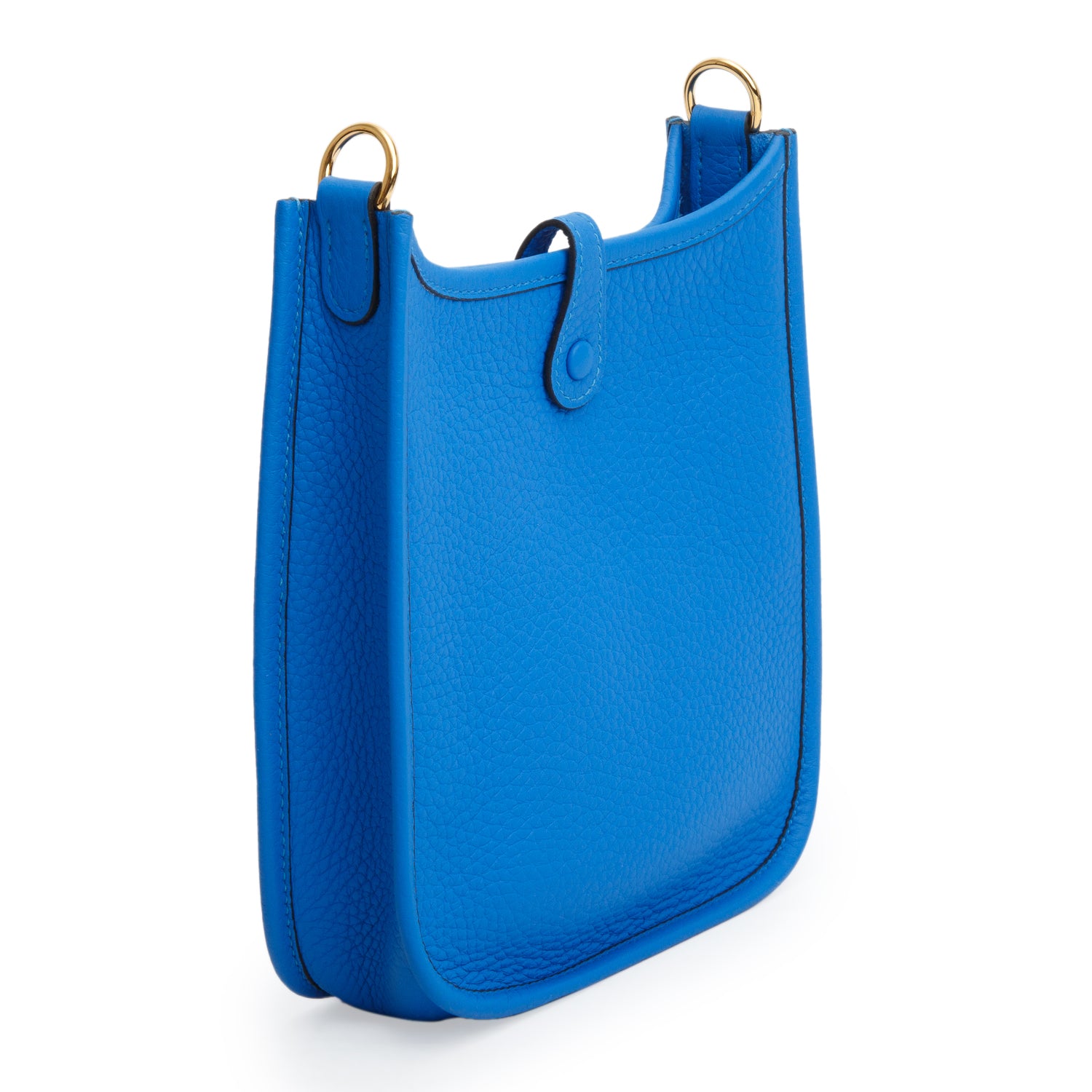 Hermes 2025 Bleu Frida Taurillon Clemence Amazone Evelyne TPM 16 w/ Receipt