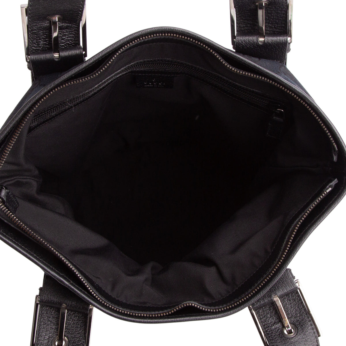 Gucci Black Monogram Web Large Joy Tote