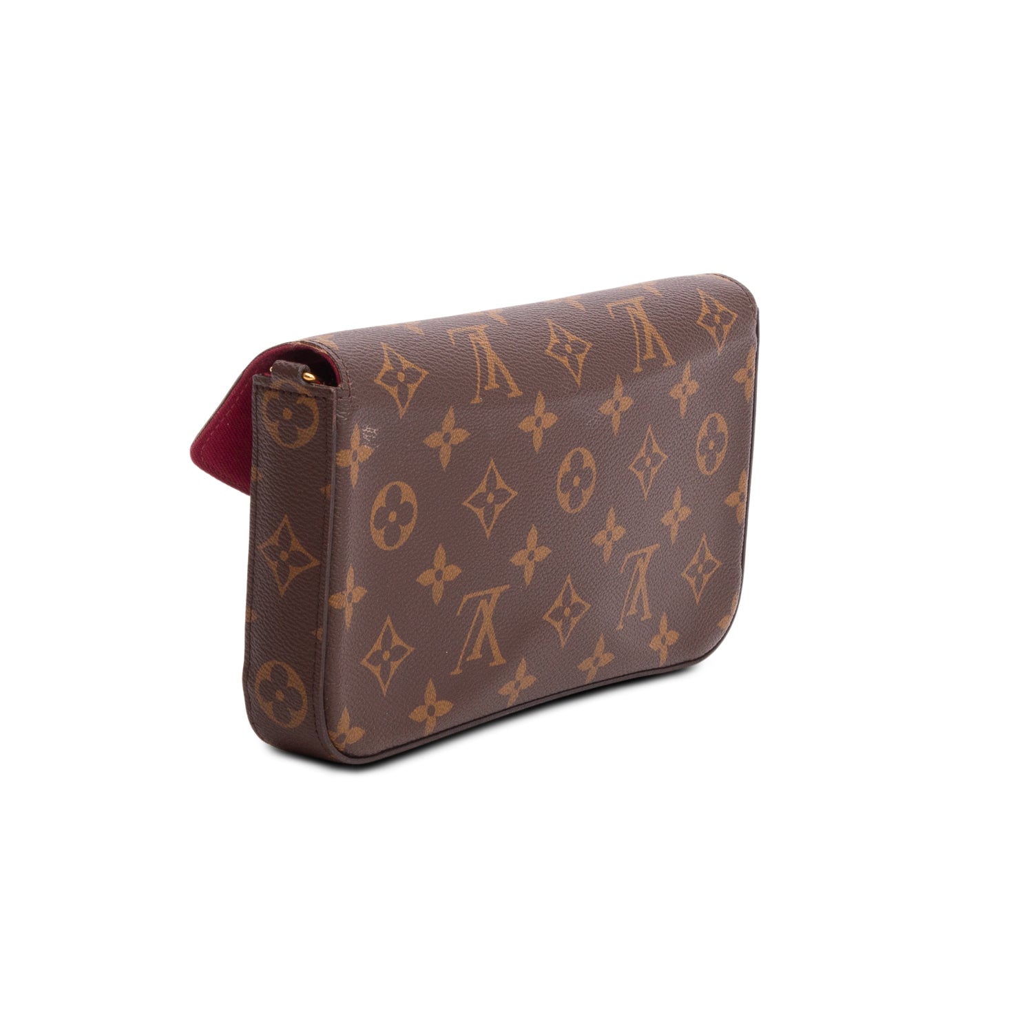 Louis Vuitton Fuschia Monogram Pochette Felicie Wallet on Chain w/ Box & Inserts