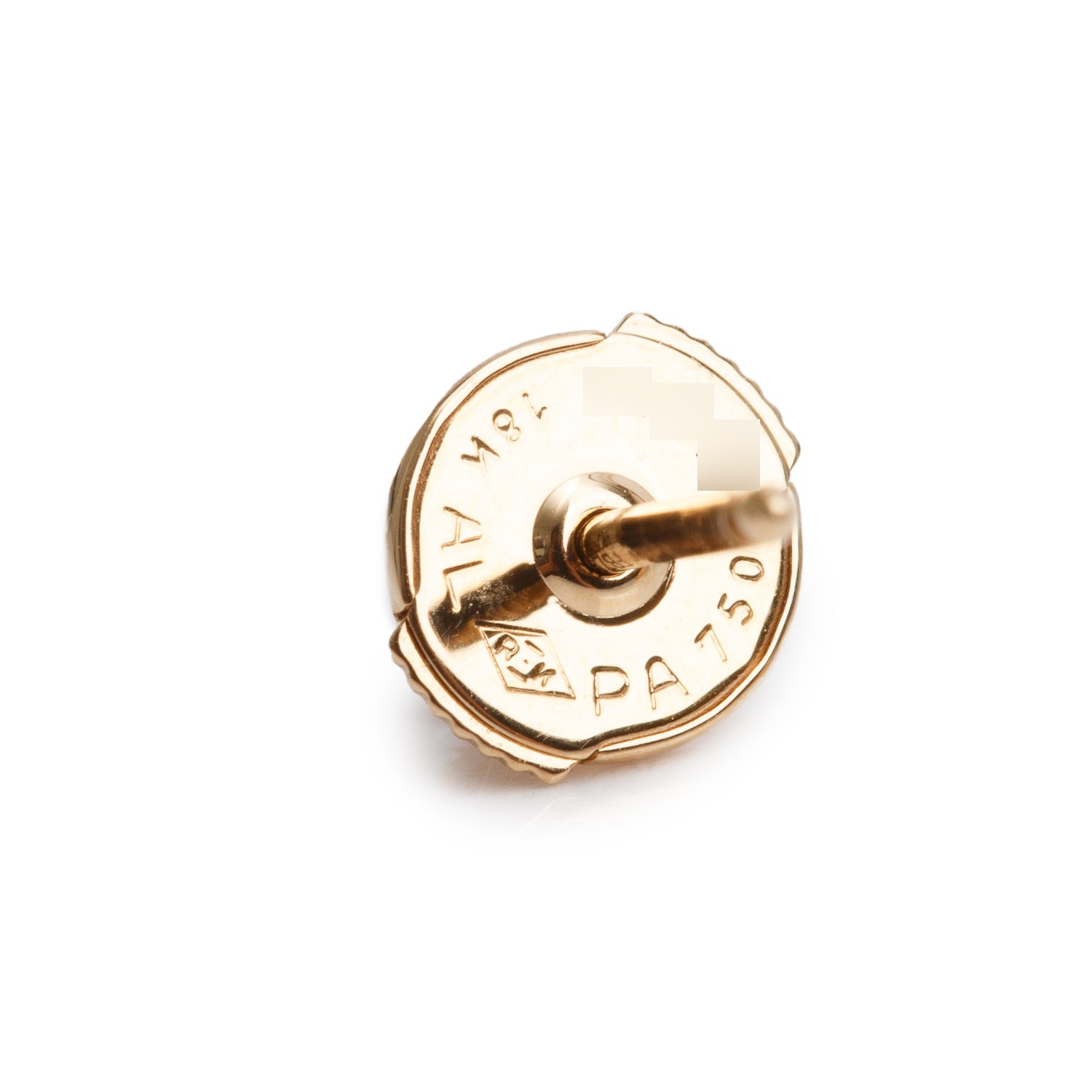Cartier 18k Rose Gold Diamond D'Amour Stud Earrings, Mini Model w/ Box
