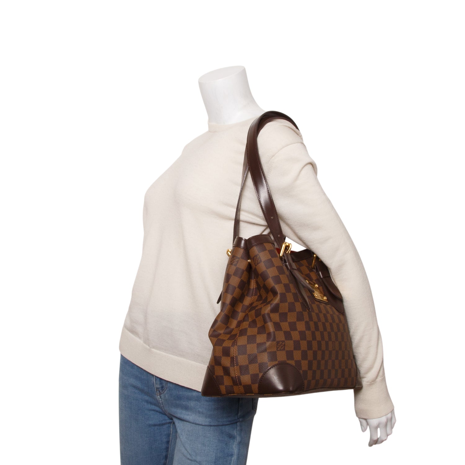 Louis Vuitton Damier Ebene Hampstead MM