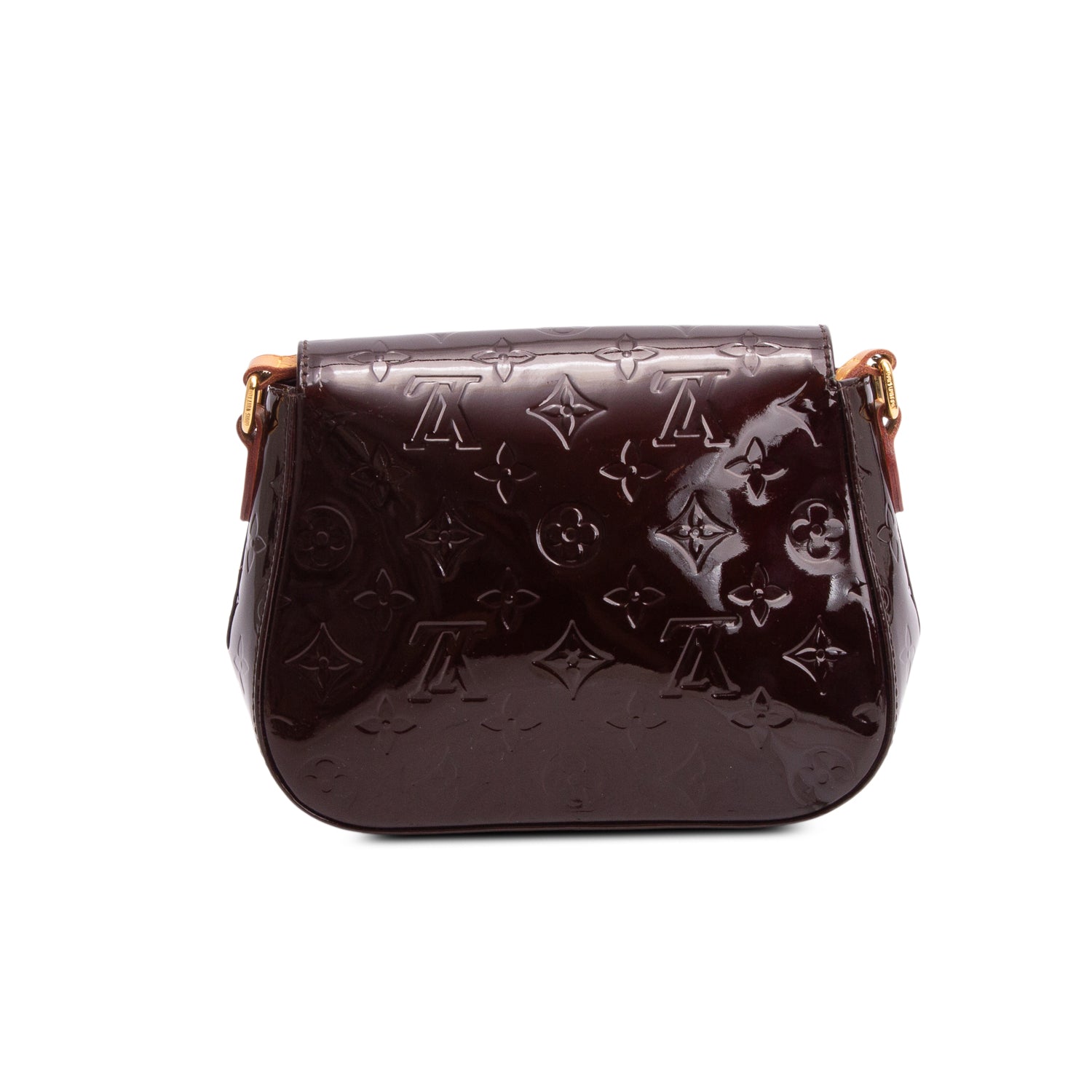 Louis Vuitton Amarante Monogram Vernis Bellflower GM