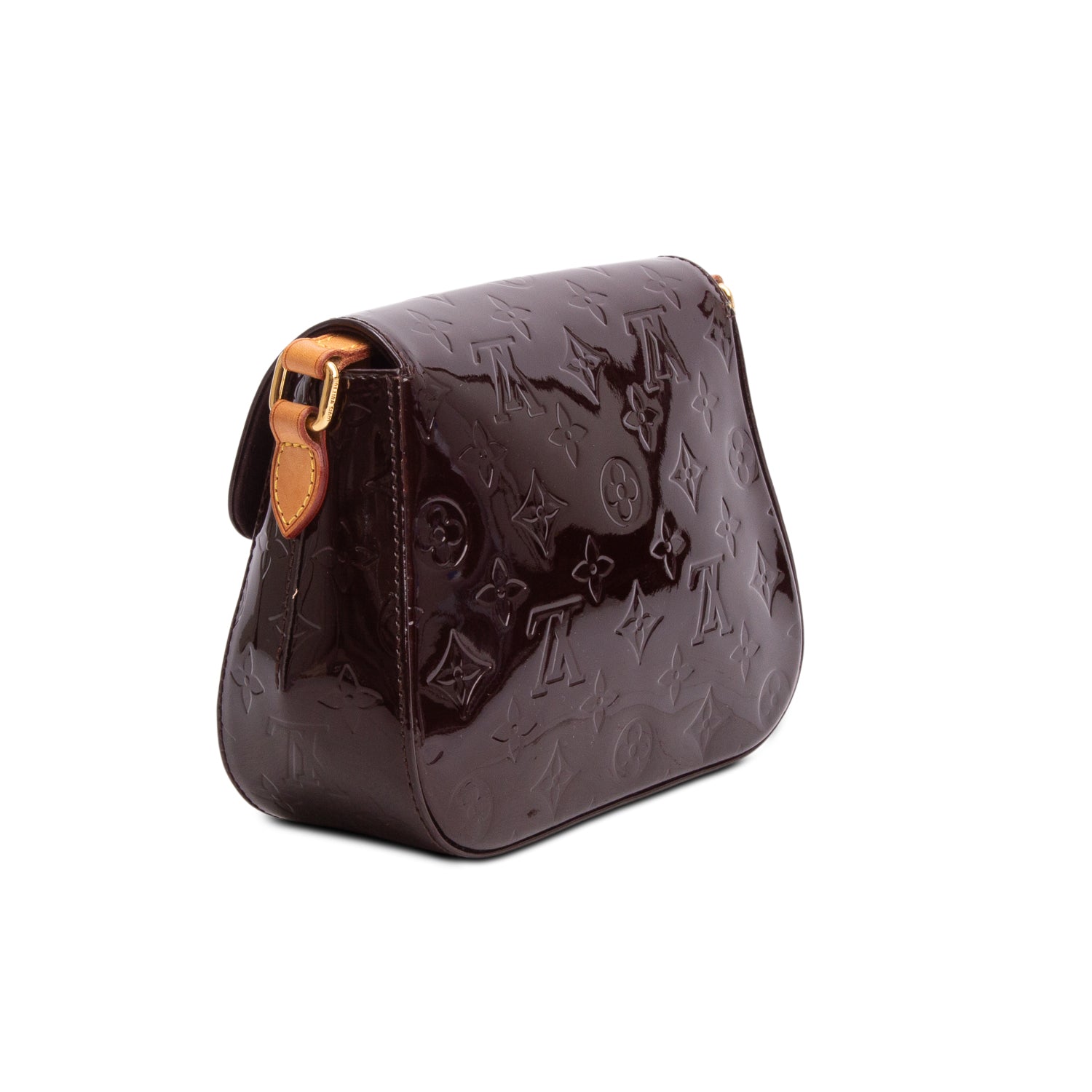 Louis Vuitton Amarante Monogram Vernis Bellflower GM