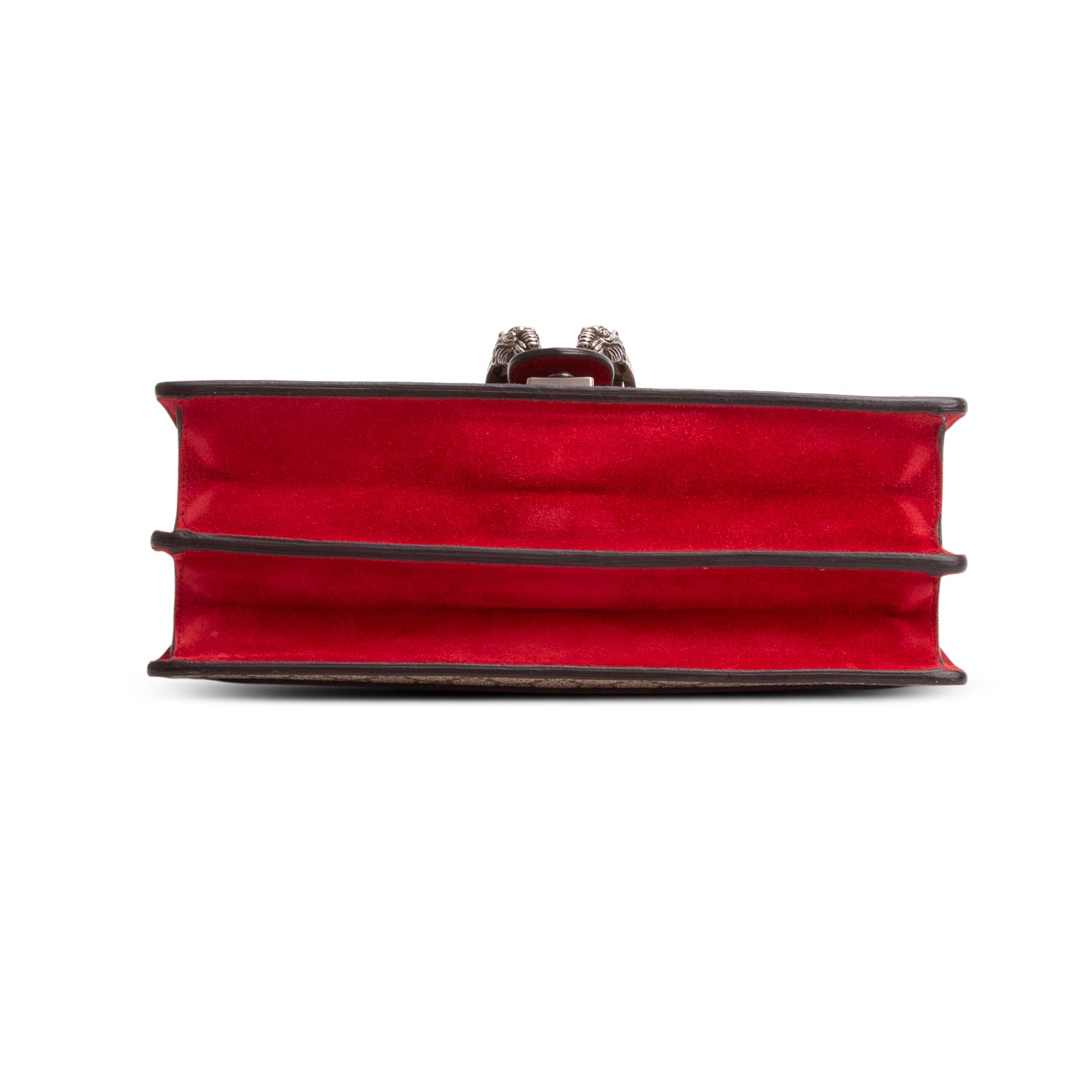 Gucci Red GG Supreme Monogram Medium Dionysus Shoulder Bag