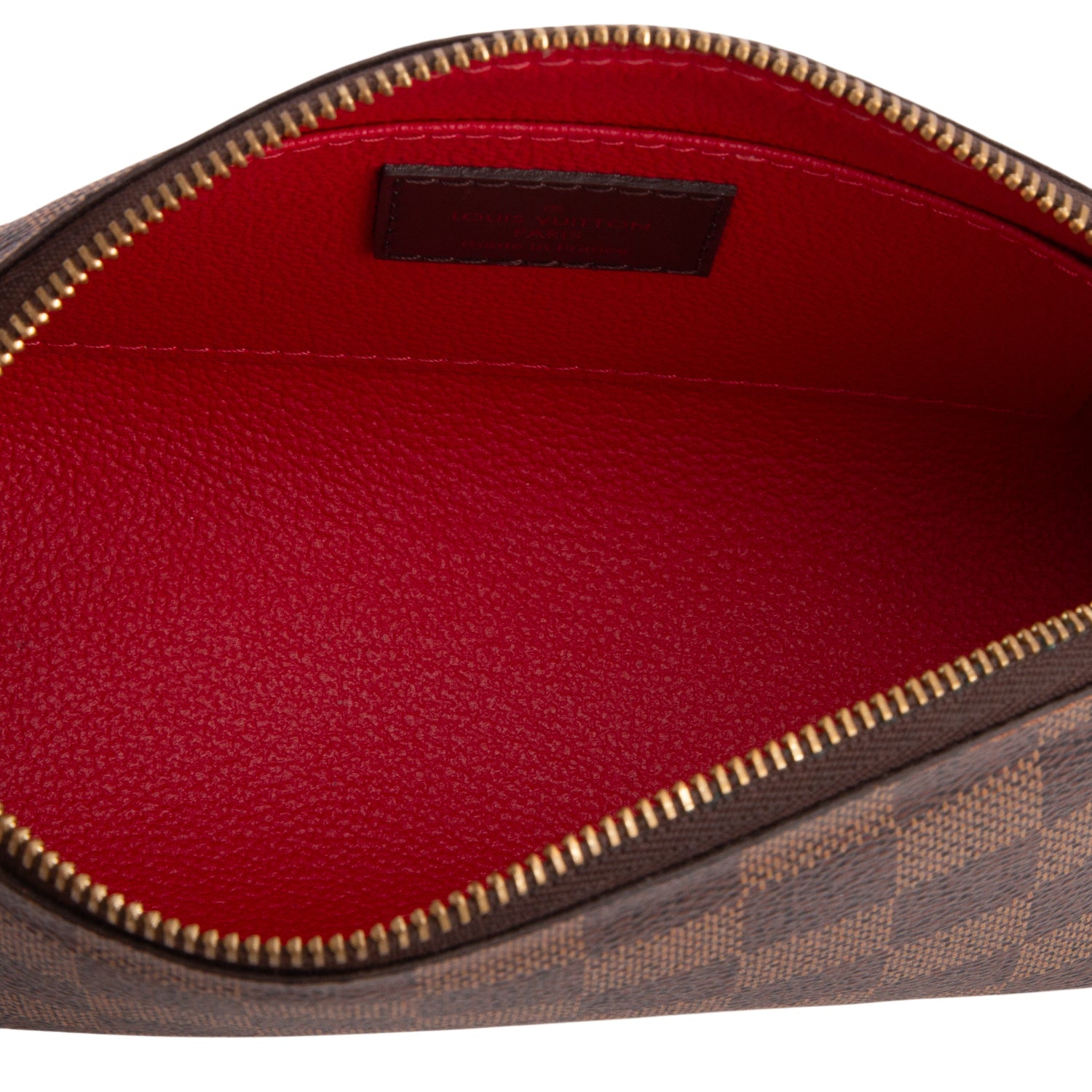 Louis Vuitton 2020 Damier Ebene Cosmetic Pouch w/ Box & Receipt