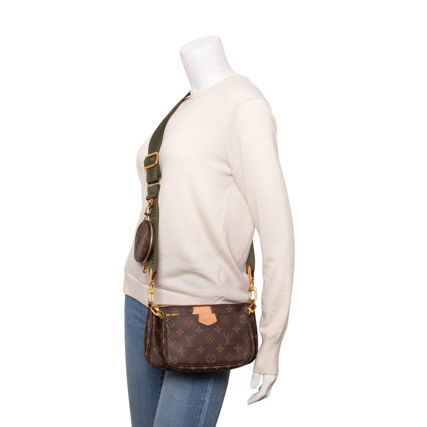 Louis Vuitton 2020 Monogram Multi Pochette Accessories w/ Straps