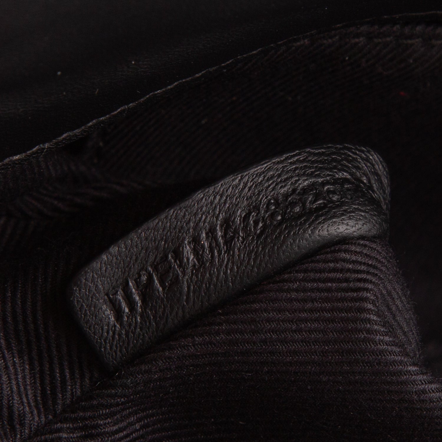 Burberry Black Lambskin Quilted Lola Belt Bag