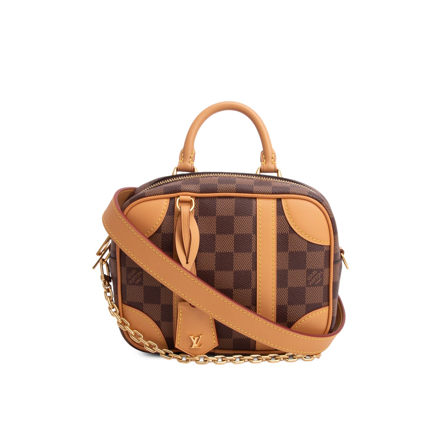 Louis Vuitton Damier Ebene Valisette Souple BB w/ Straps