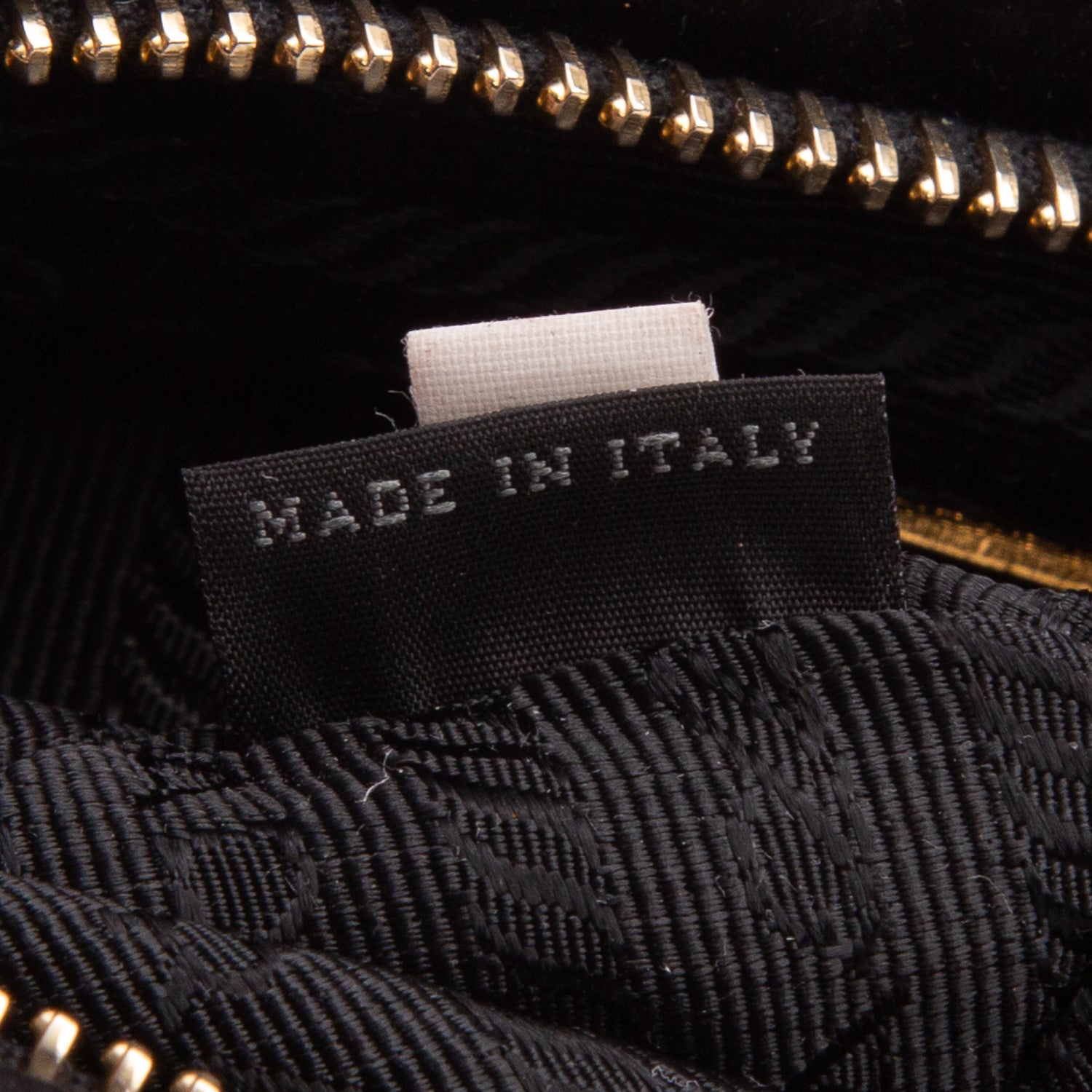Prada Black Satin Raso Wristlet
