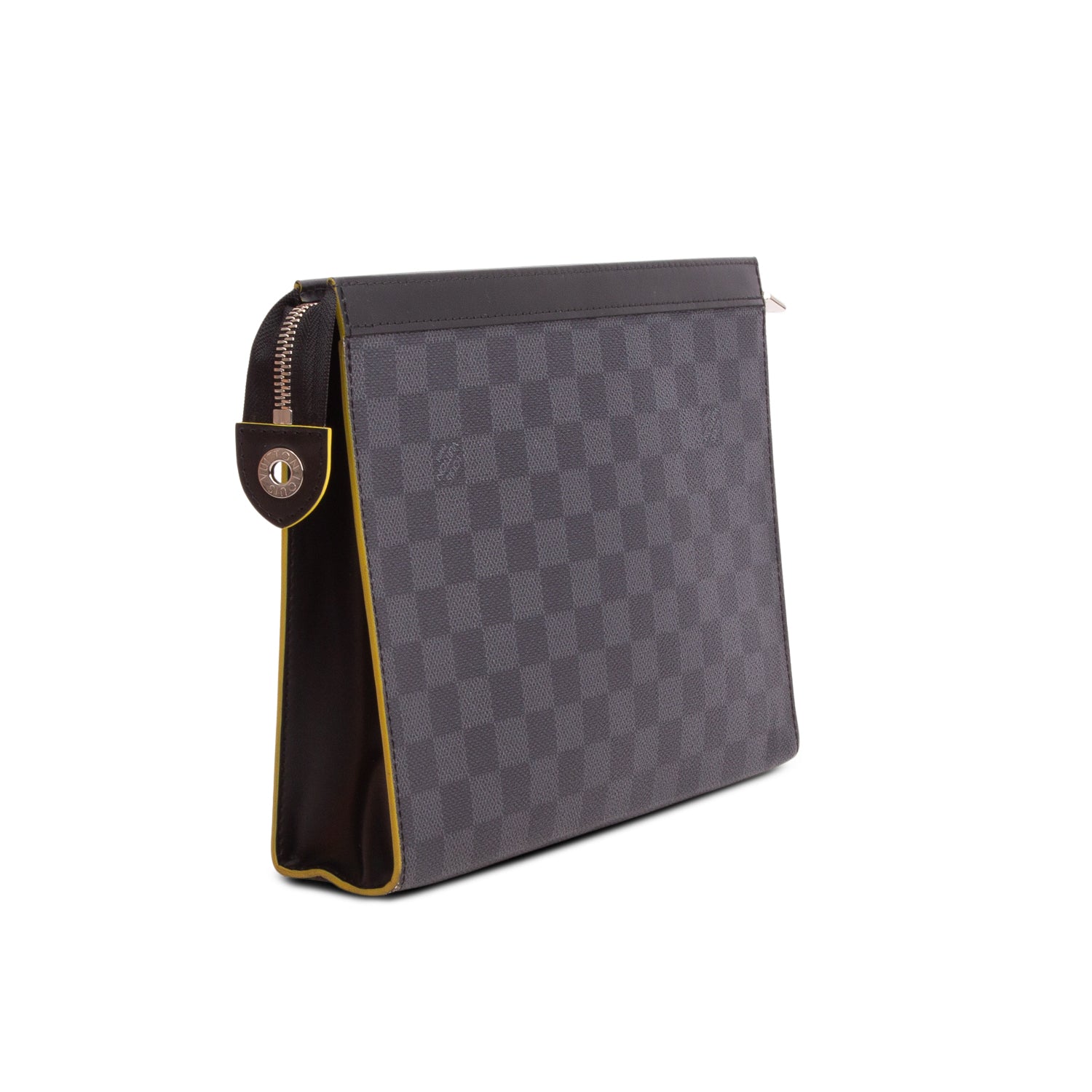Louis Vuitton Damier Graphite Logo Pochette Voyage MM w/ Box