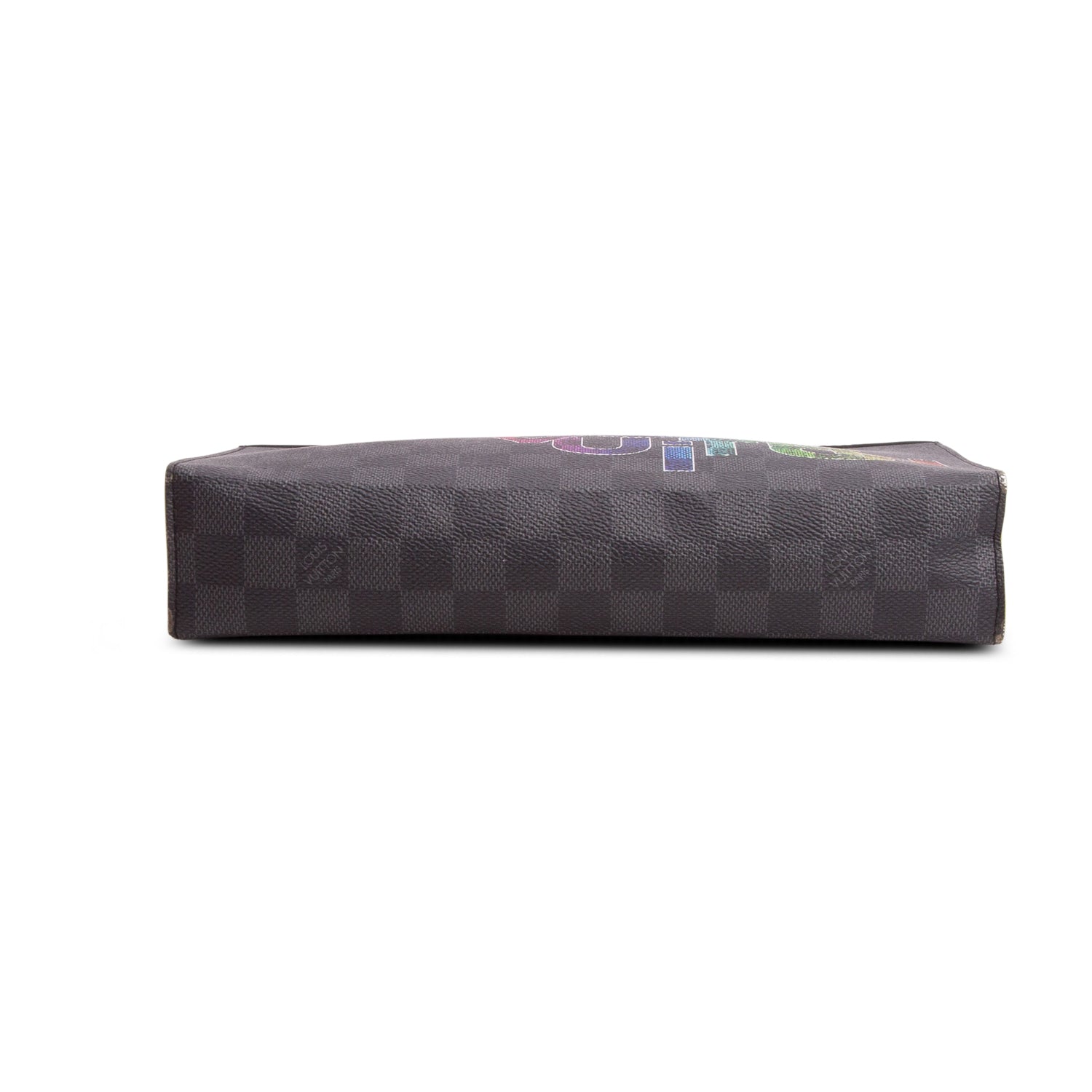 Louis Vuitton Damier Graphite Logo Pochette Voyage MM w/ Box