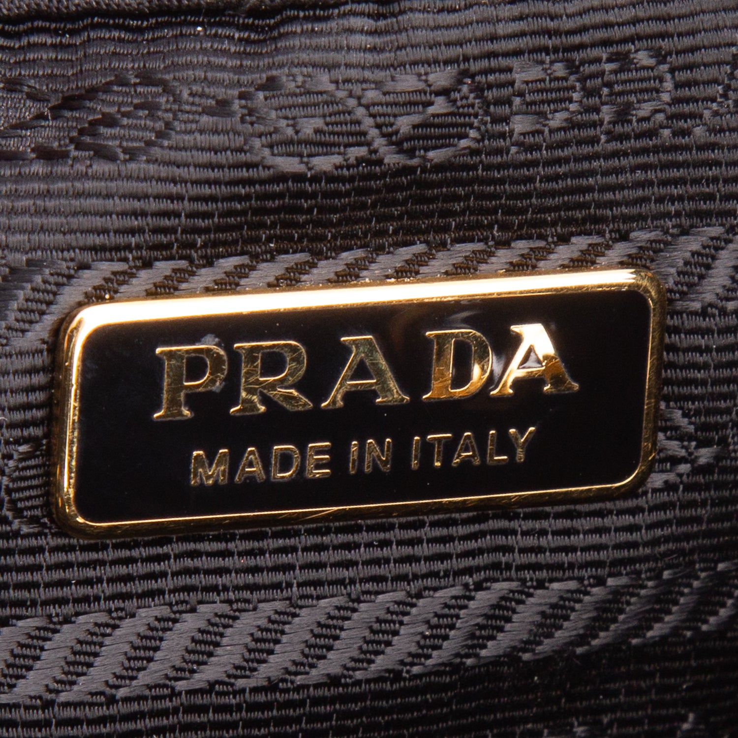 Prada Black Re-Nylon Saffiano Stitched Duet Bucket Bag w/ Strap
