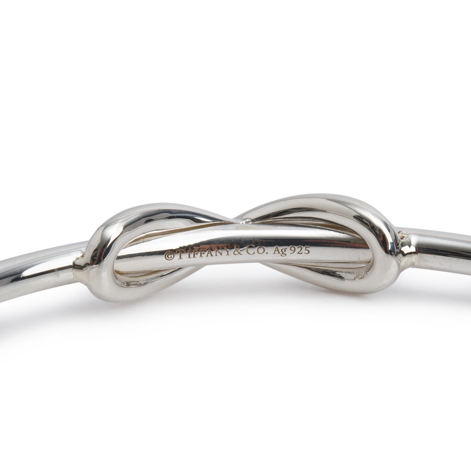 Tiffany & Co. Sterling Silver Infinity Cuff Bracelet