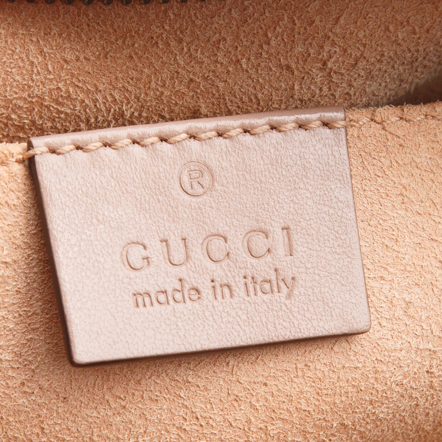 Gucci Beige GG Marmont Matelasse Small Shoulder Bag w/ Box